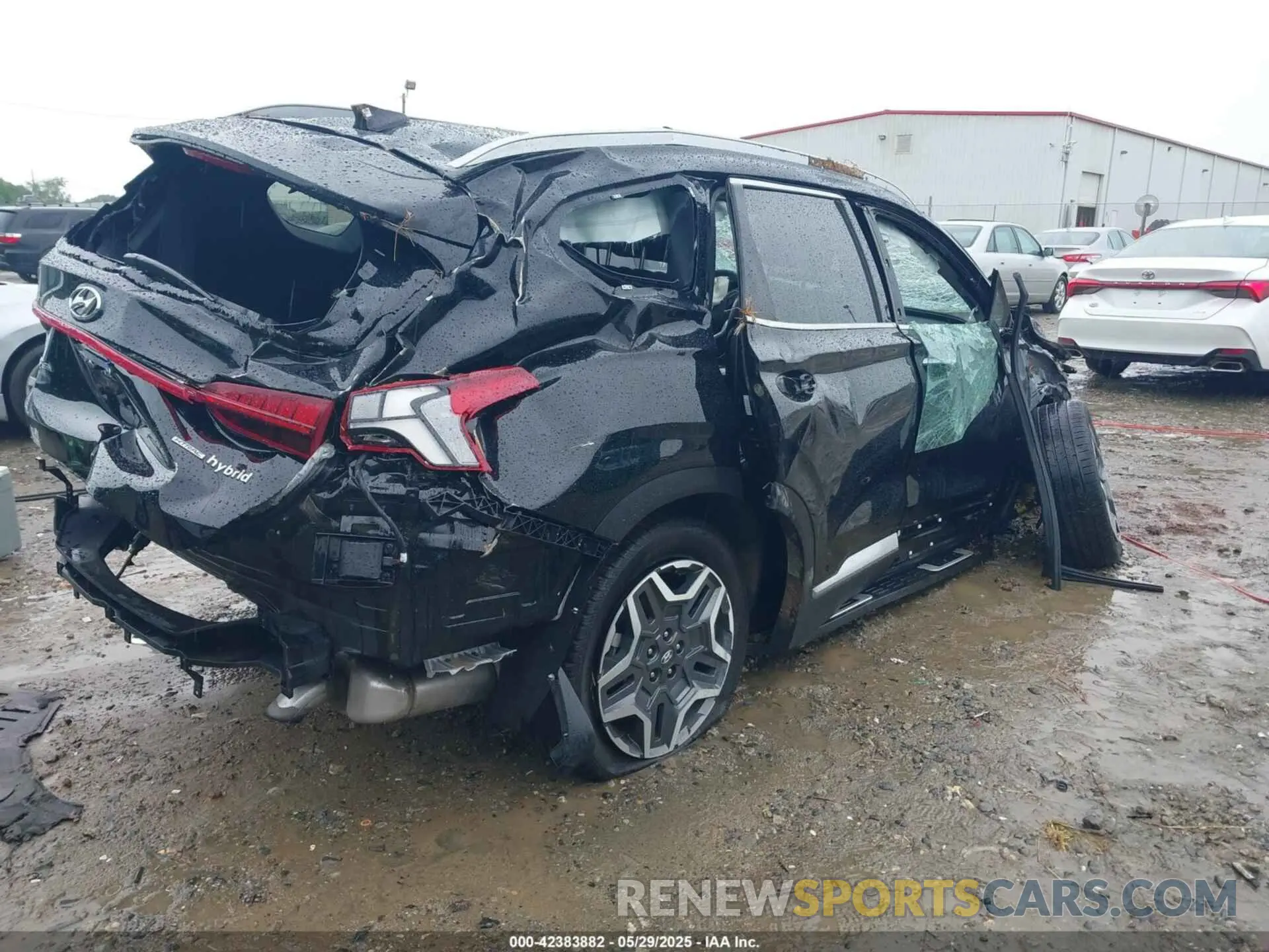 4 Photograph of a damaged car KM8S3DA14NU039751 HYUNDAI SANTA FE HYBRID 2022
