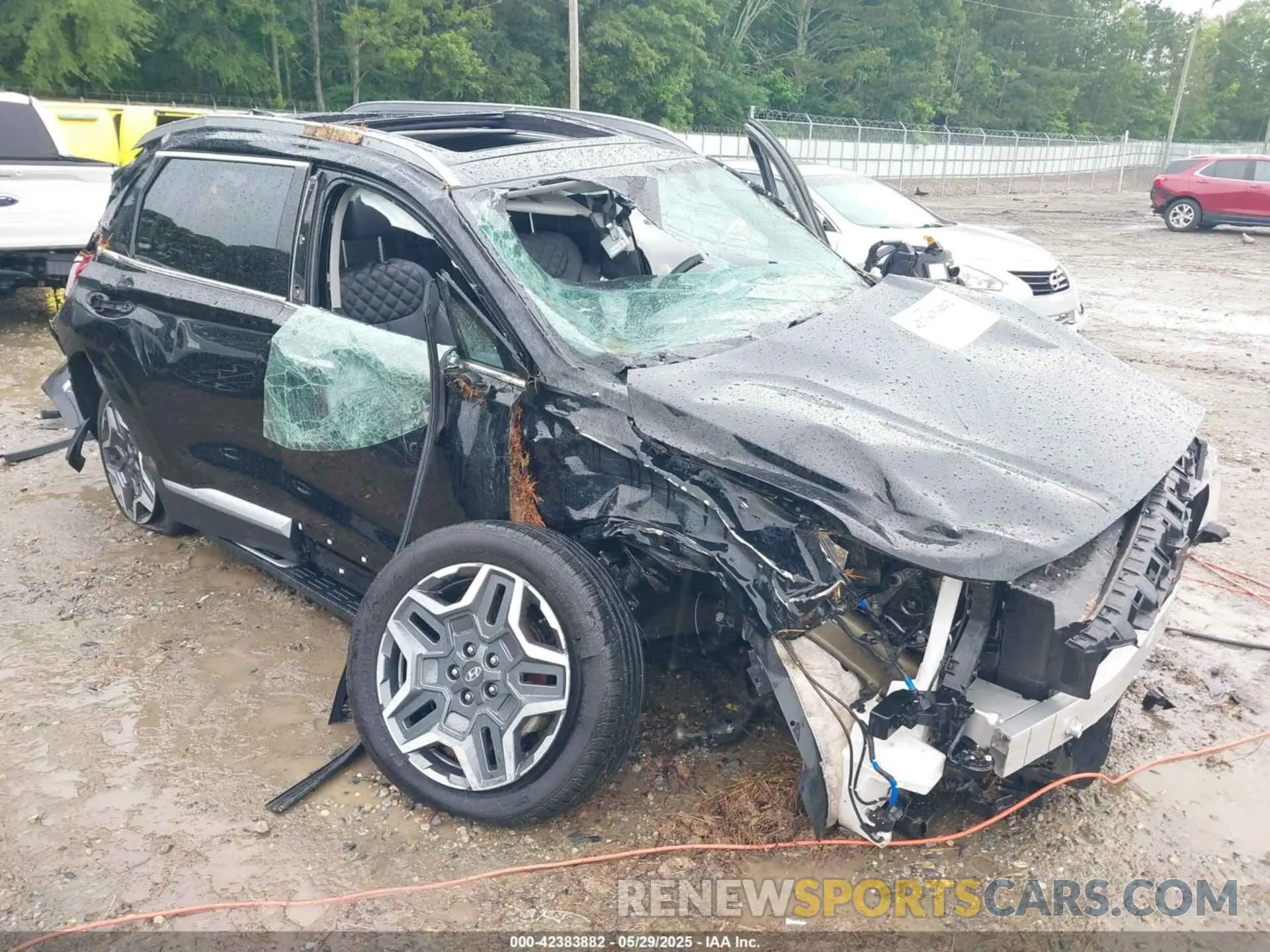 6 Photograph of a damaged car KM8S3DA14NU039751 HYUNDAI SANTA FE HYBRID 2022
