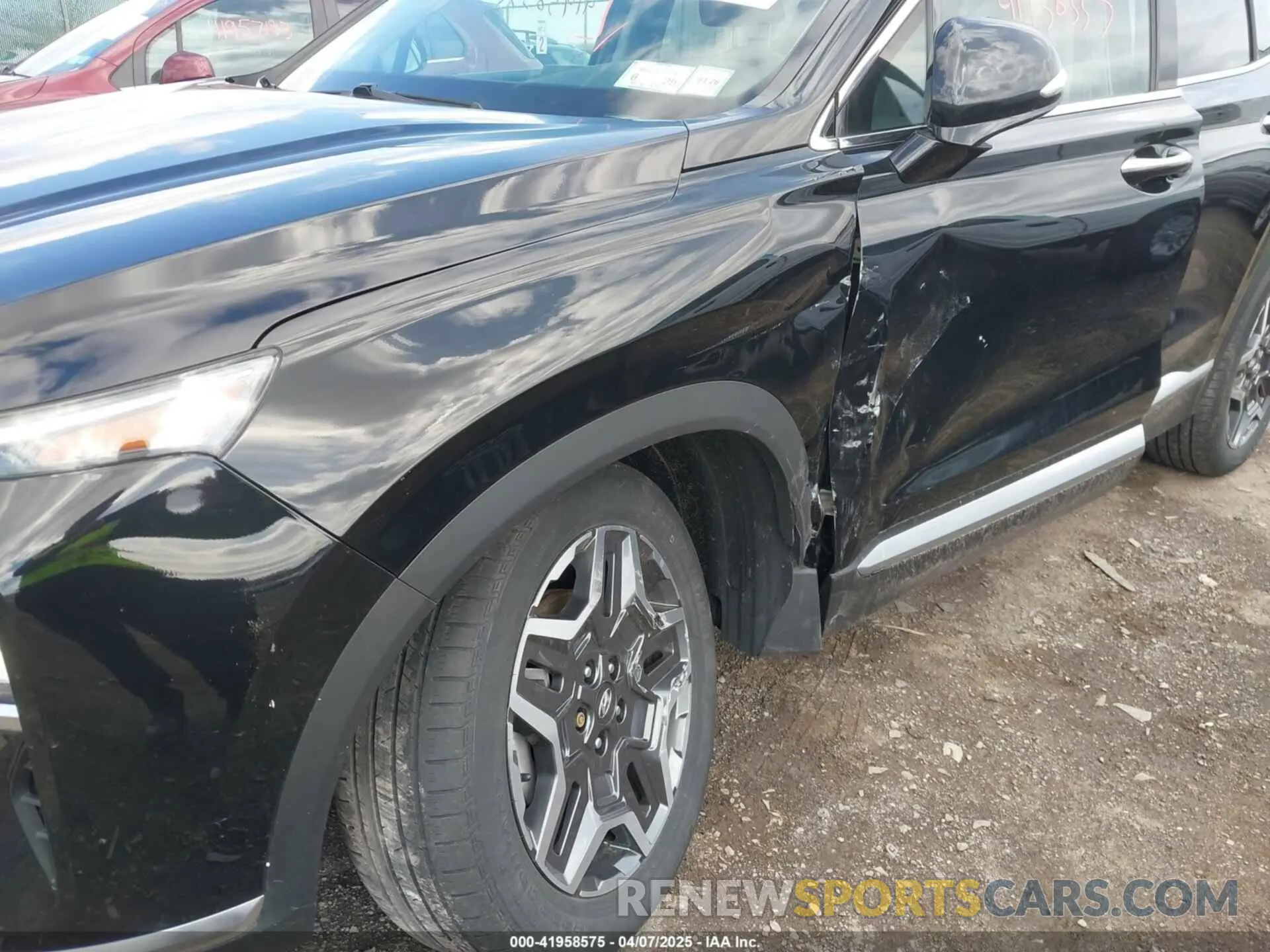 6 Photograph of a damaged car KM8S3DA18NU018319 HYUNDAI SANTA FE HYBRID 2022