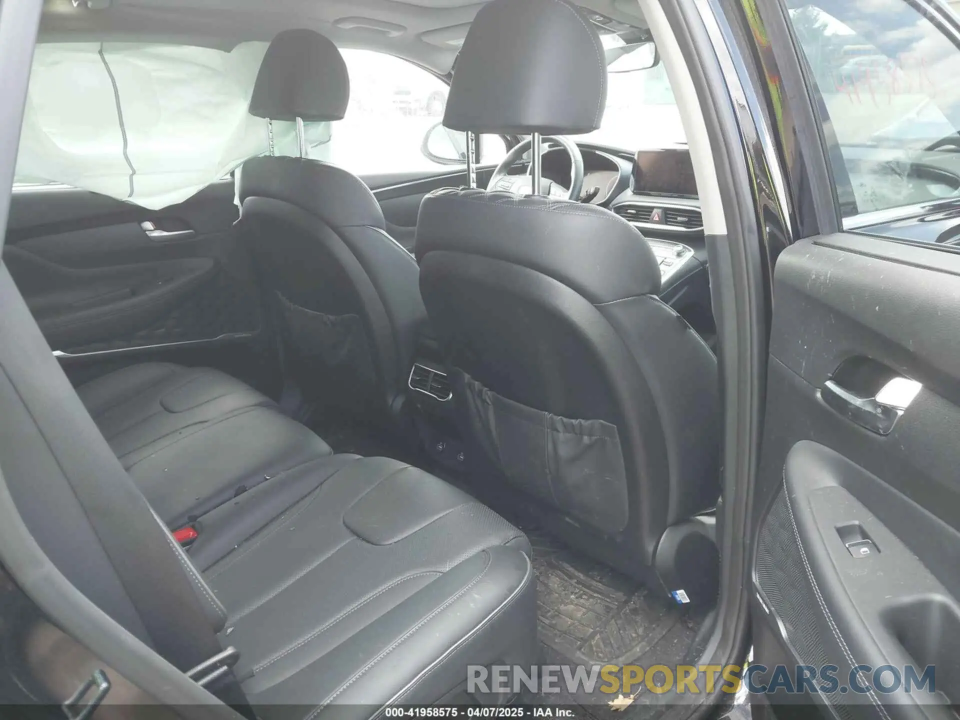 8 Photograph of a damaged car KM8S3DA18NU018319 HYUNDAI SANTA FE HYBRID 2022