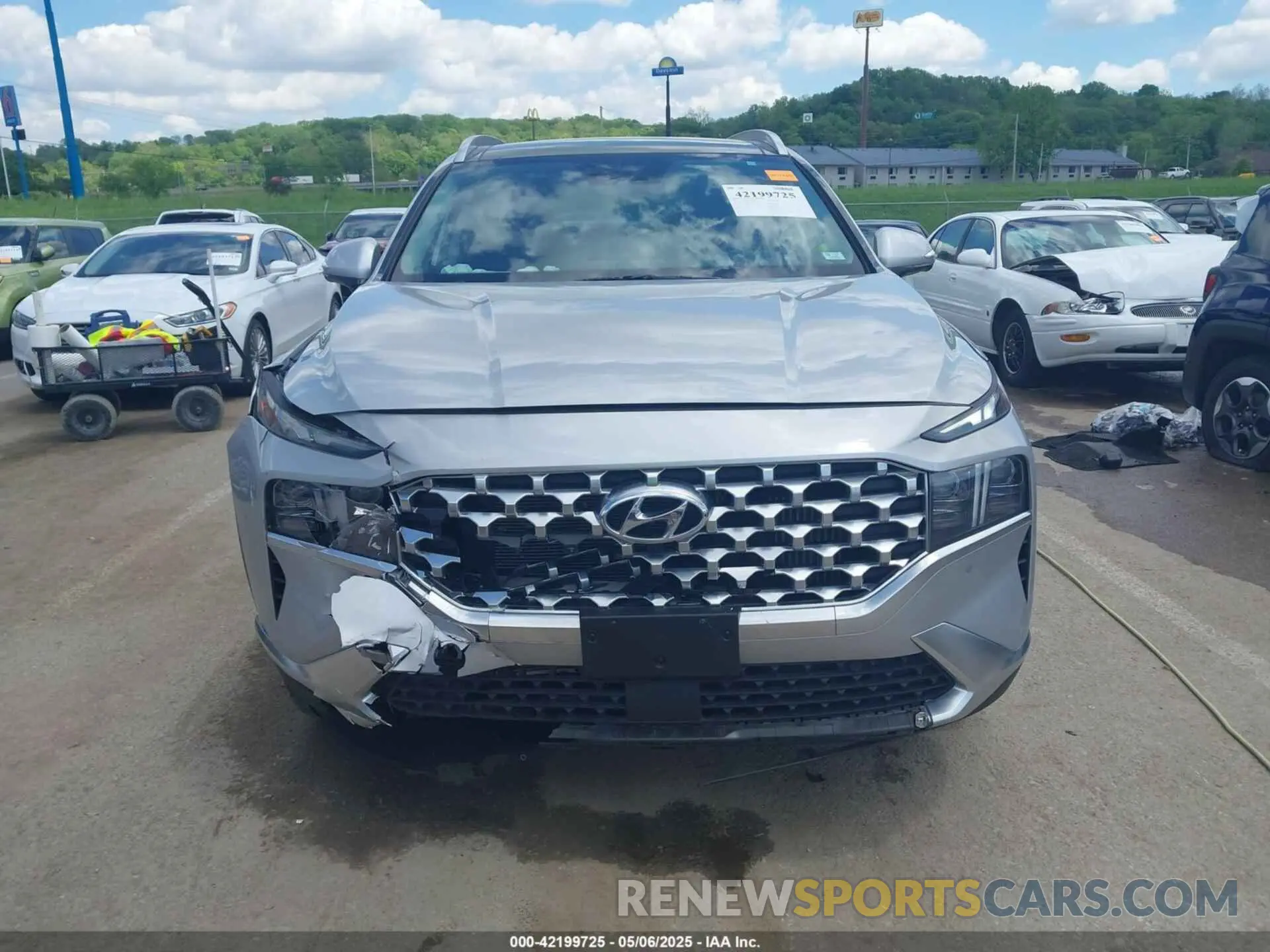 12 Photograph of a damaged car KM8S5DA10NU051647 HYUNDAI SANTA FE HYBRID 2022