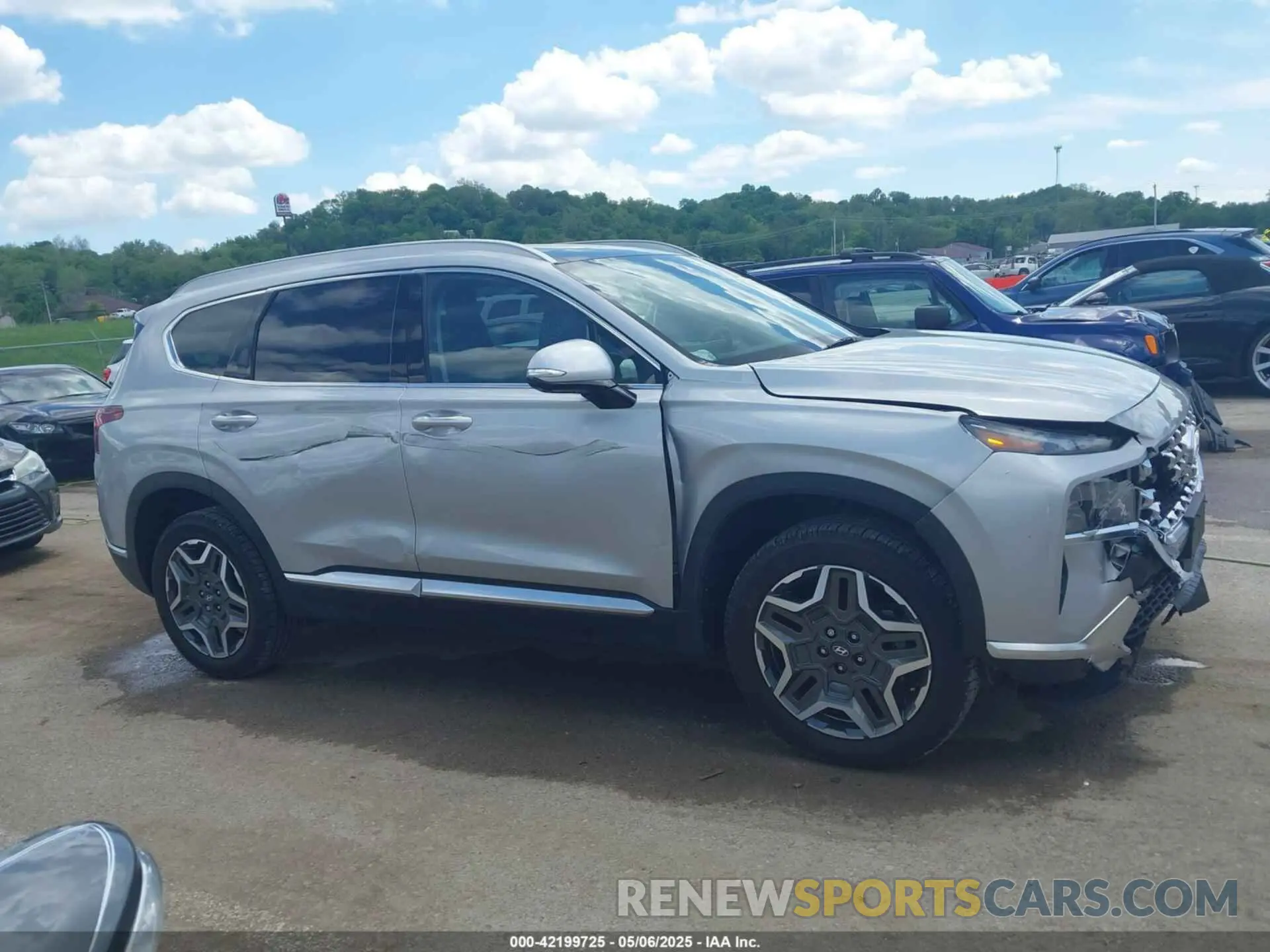 13 Photograph of a damaged car KM8S5DA10NU051647 HYUNDAI SANTA FE HYBRID 2022