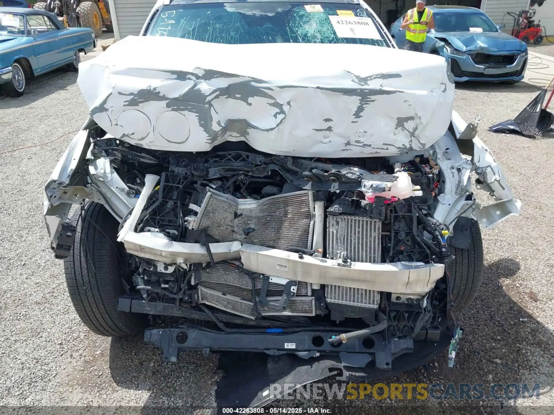 6 Photograph of a damaged car KM8S5DA11NU016356 HYUNDAI SANTA FE HYBRID 2022