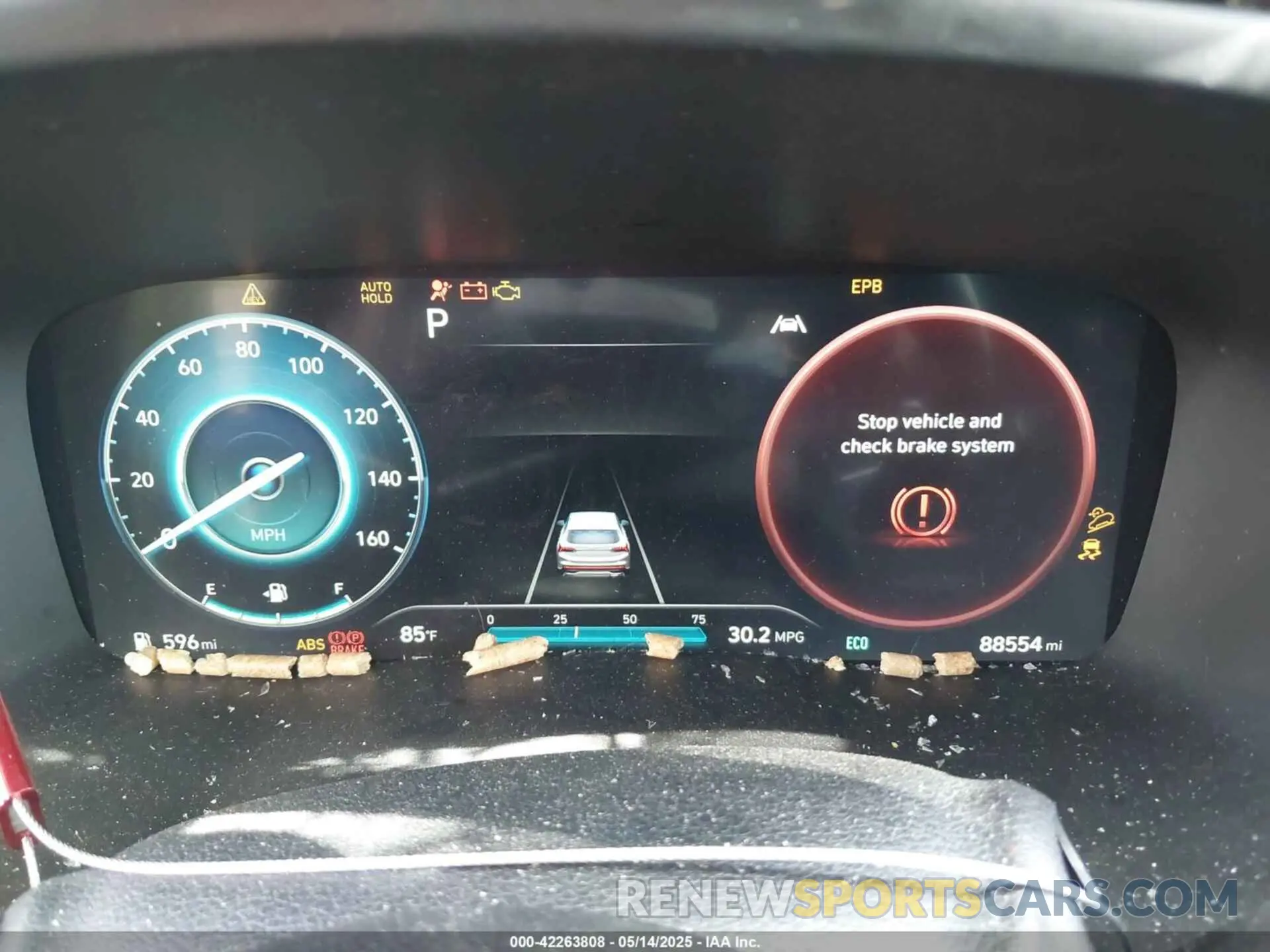 7 Photograph of a damaged car KM8S5DA11NU016356 HYUNDAI SANTA FE HYBRID 2022
