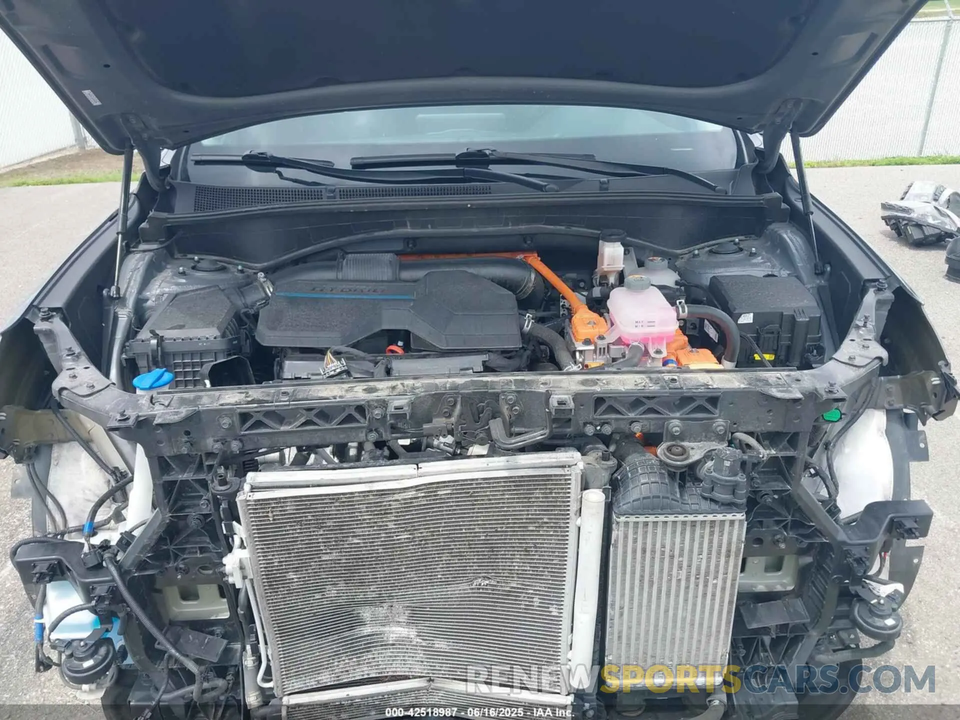 10 Photograph of a damaged car KM8S5DA12NU046580 HYUNDAI SANTA FE HYBRID 2022