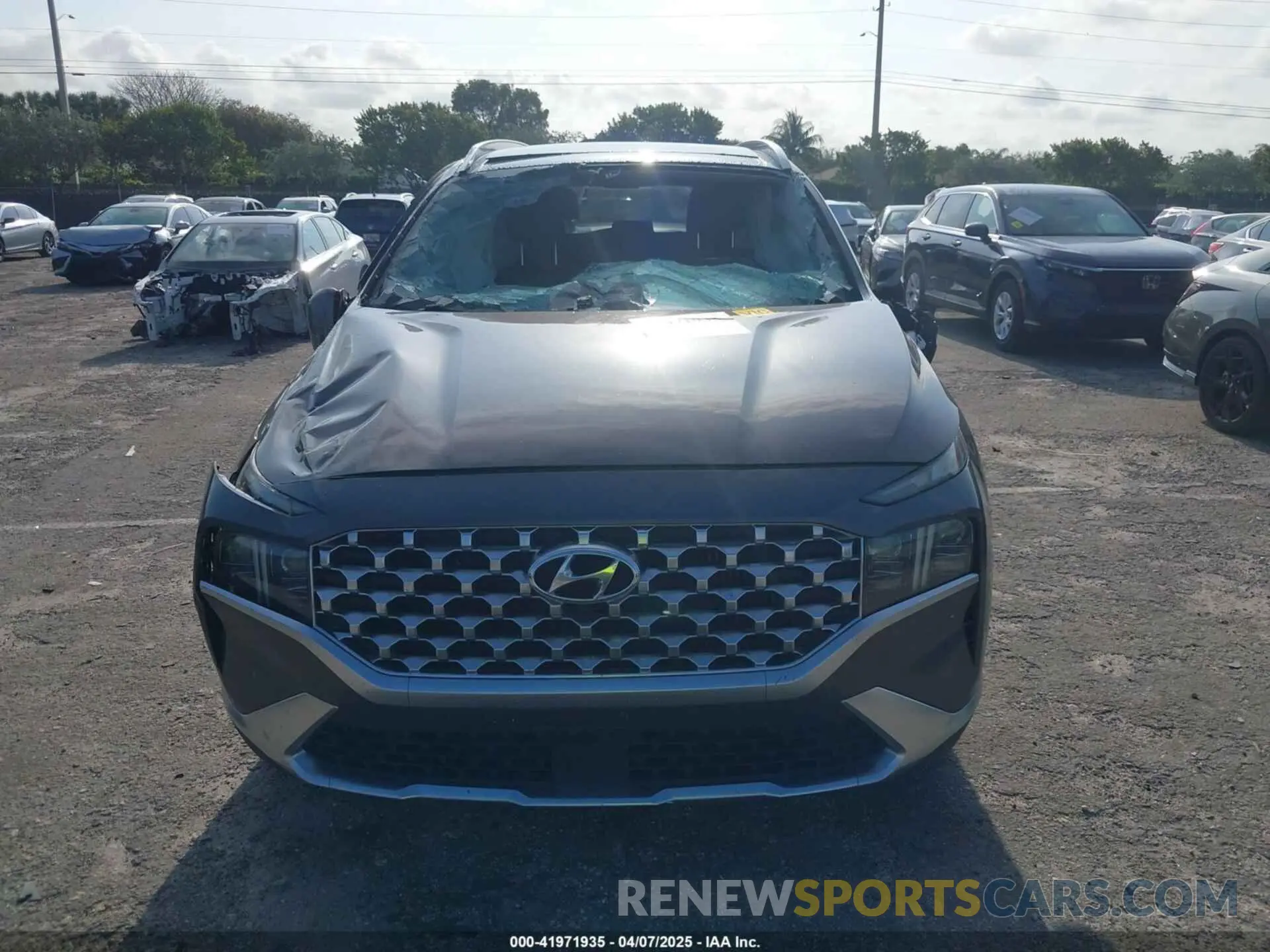 12 Photograph of a damaged car KM8S5DA16NU036845 HYUNDAI SANTA FE HYBRID 2022