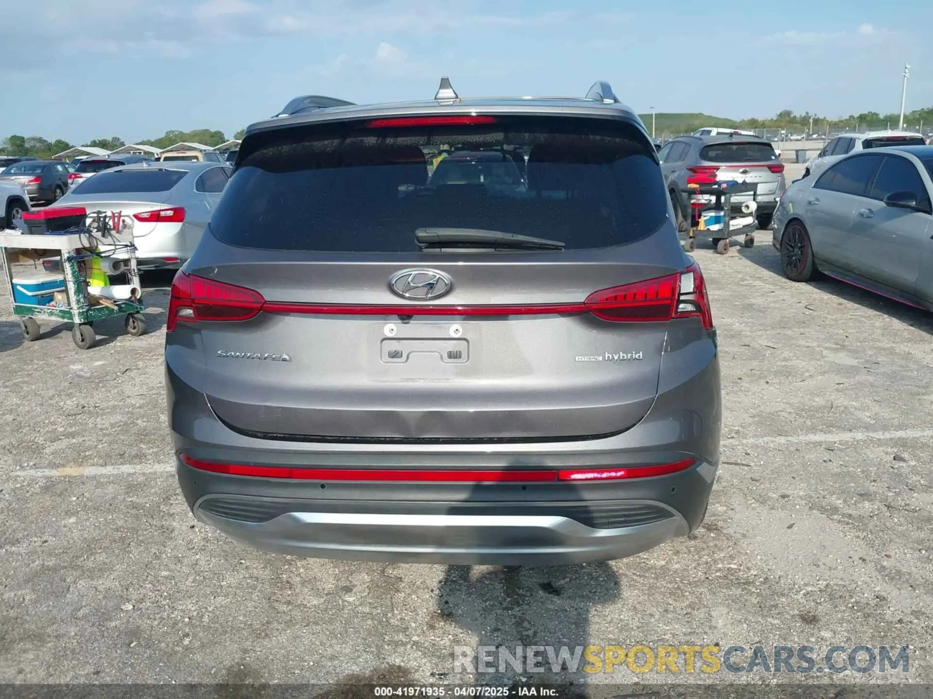 16 Photograph of a damaged car KM8S5DA16NU036845 HYUNDAI SANTA FE HYBRID 2022