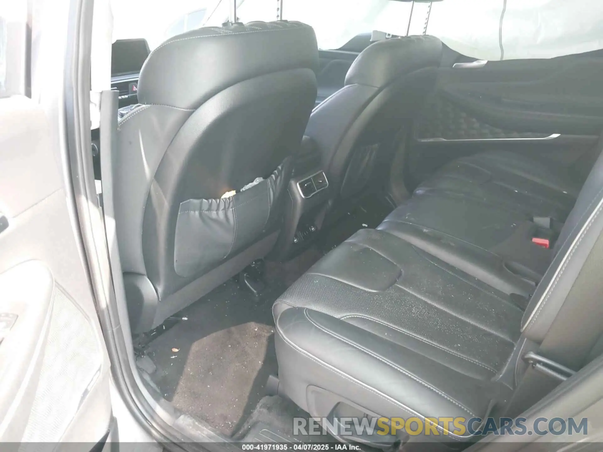 8 Photograph of a damaged car KM8S5DA16NU036845 HYUNDAI SANTA FE HYBRID 2022