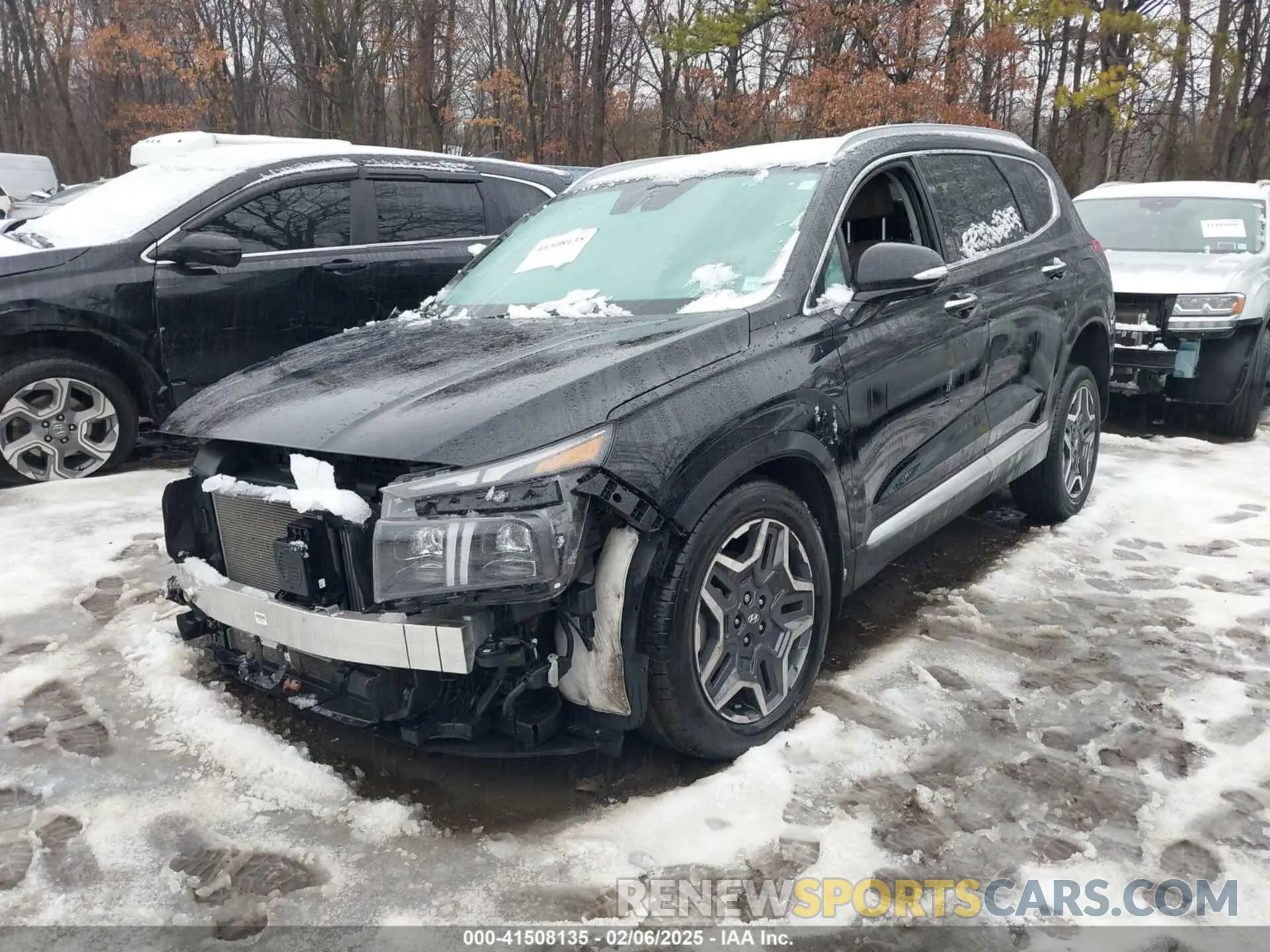 2 Photograph of a damaged car KM8S5DA1XNU026450 HYUNDAI SANTA FE HYBRID 2022