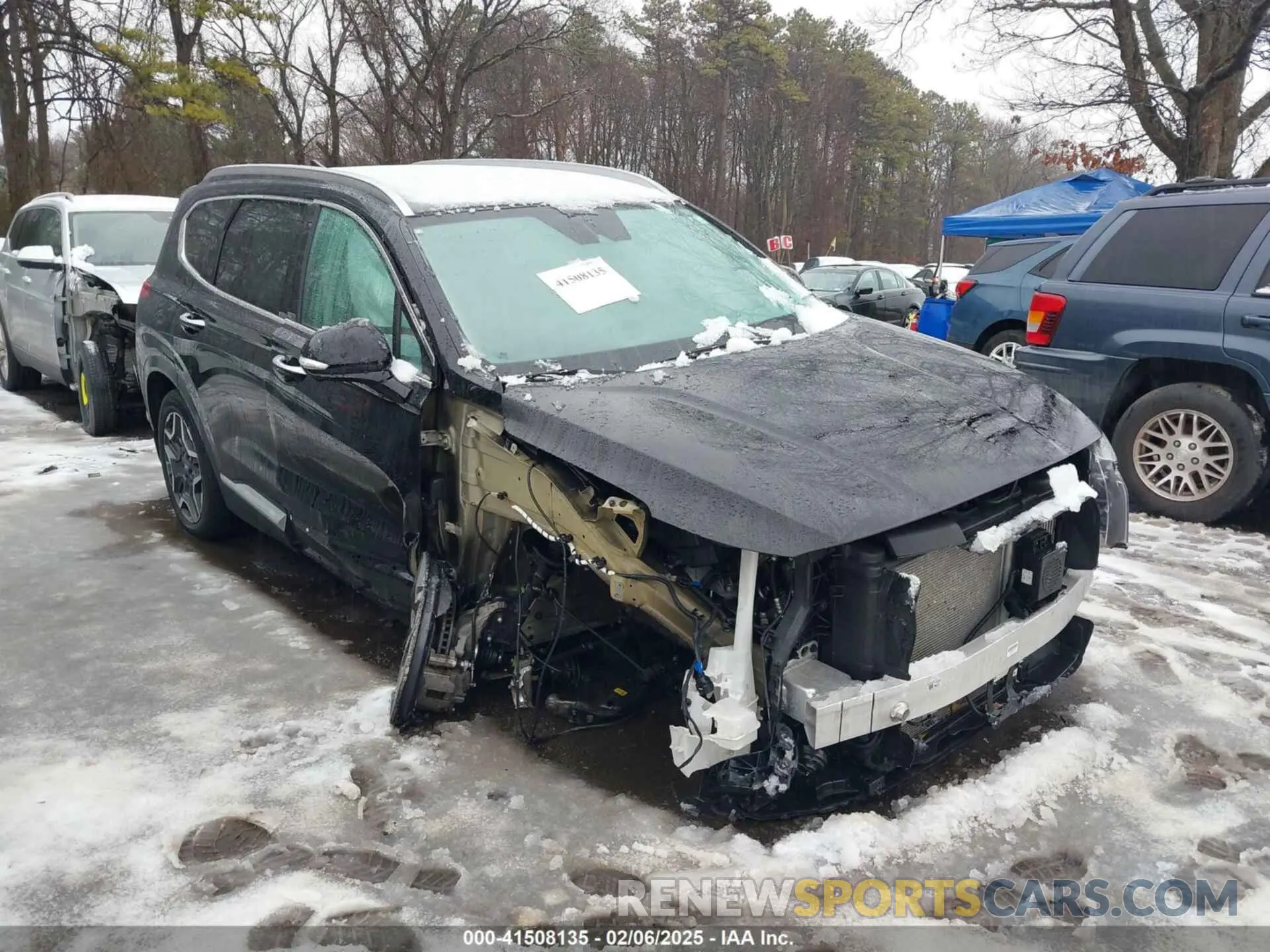 6 Photograph of a damaged car KM8S5DA1XNU026450 HYUNDAI SANTA FE HYBRID 2022