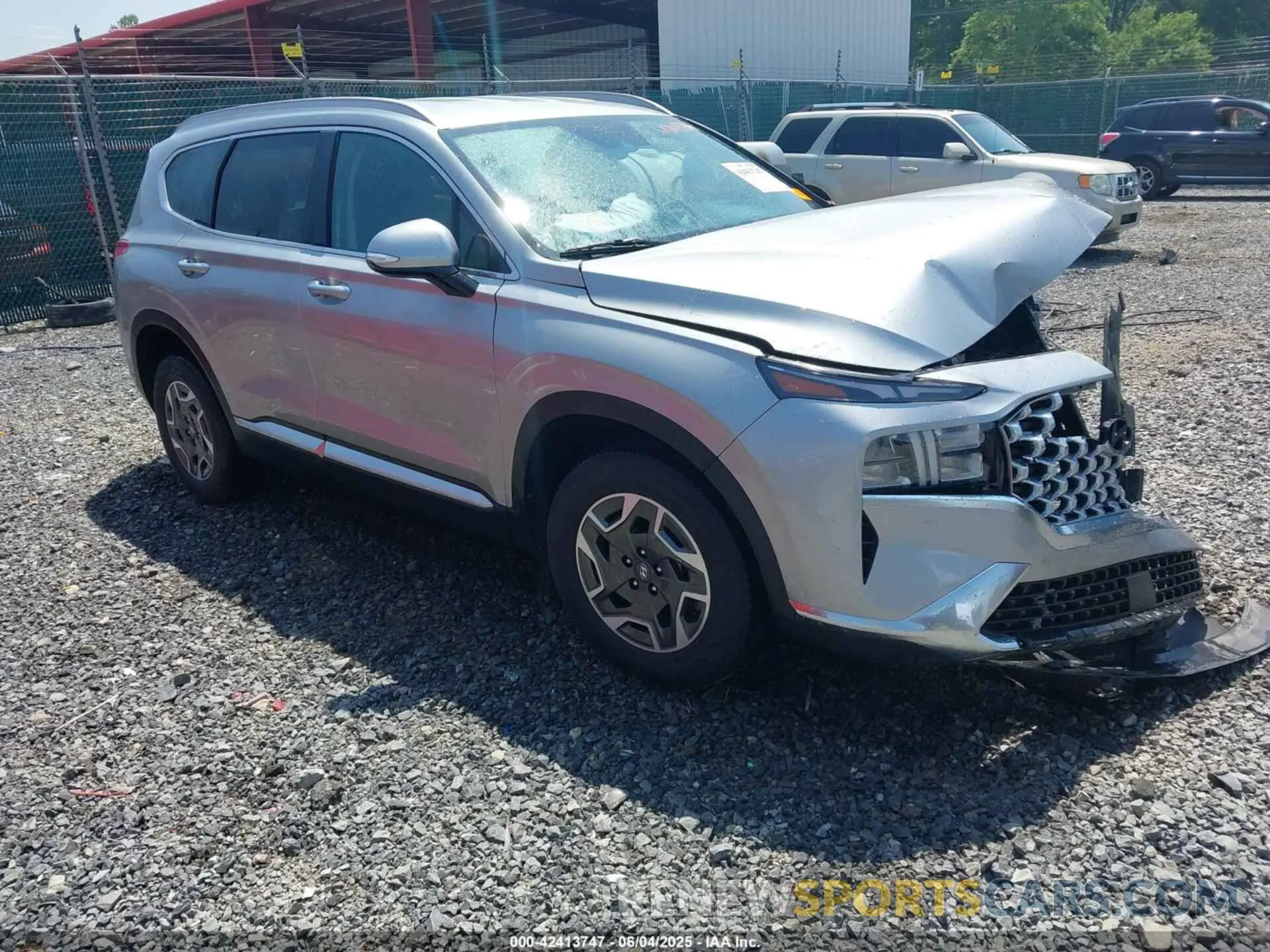 1 Photograph of a damaged car 5NMS2DA14PH014270 HYUNDAI SANTA FE HYBRID 2023
