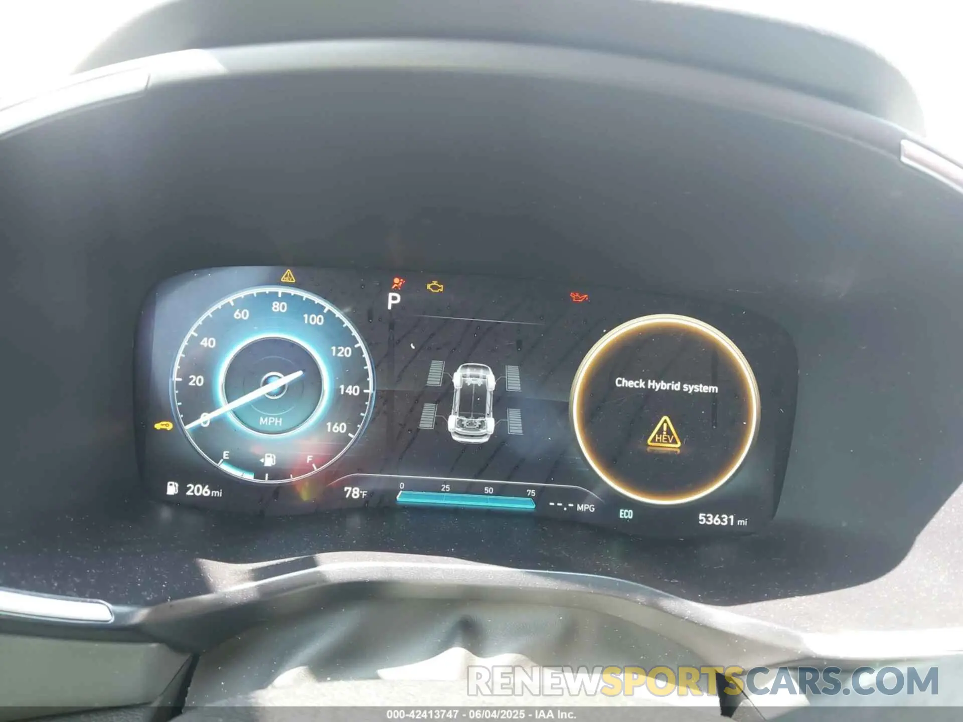 7 Photograph of a damaged car 5NMS2DA14PH014270 HYUNDAI SANTA FE HYBRID 2023