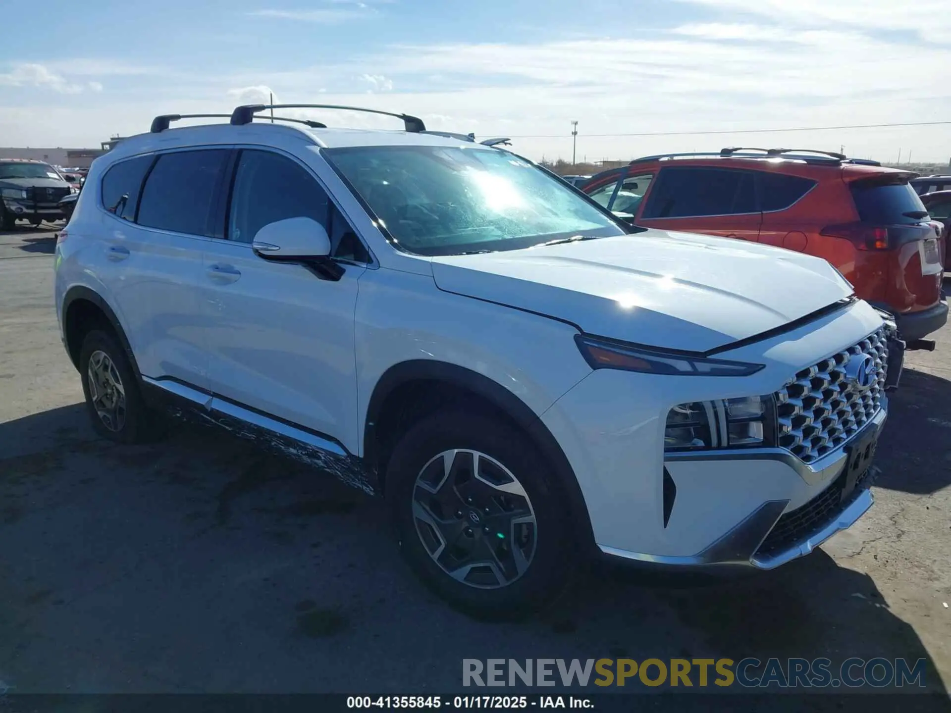 1 Photograph of a damaged car 5NMS2DA16PH001827 HYUNDAI SANTA FE HYBRID 2023