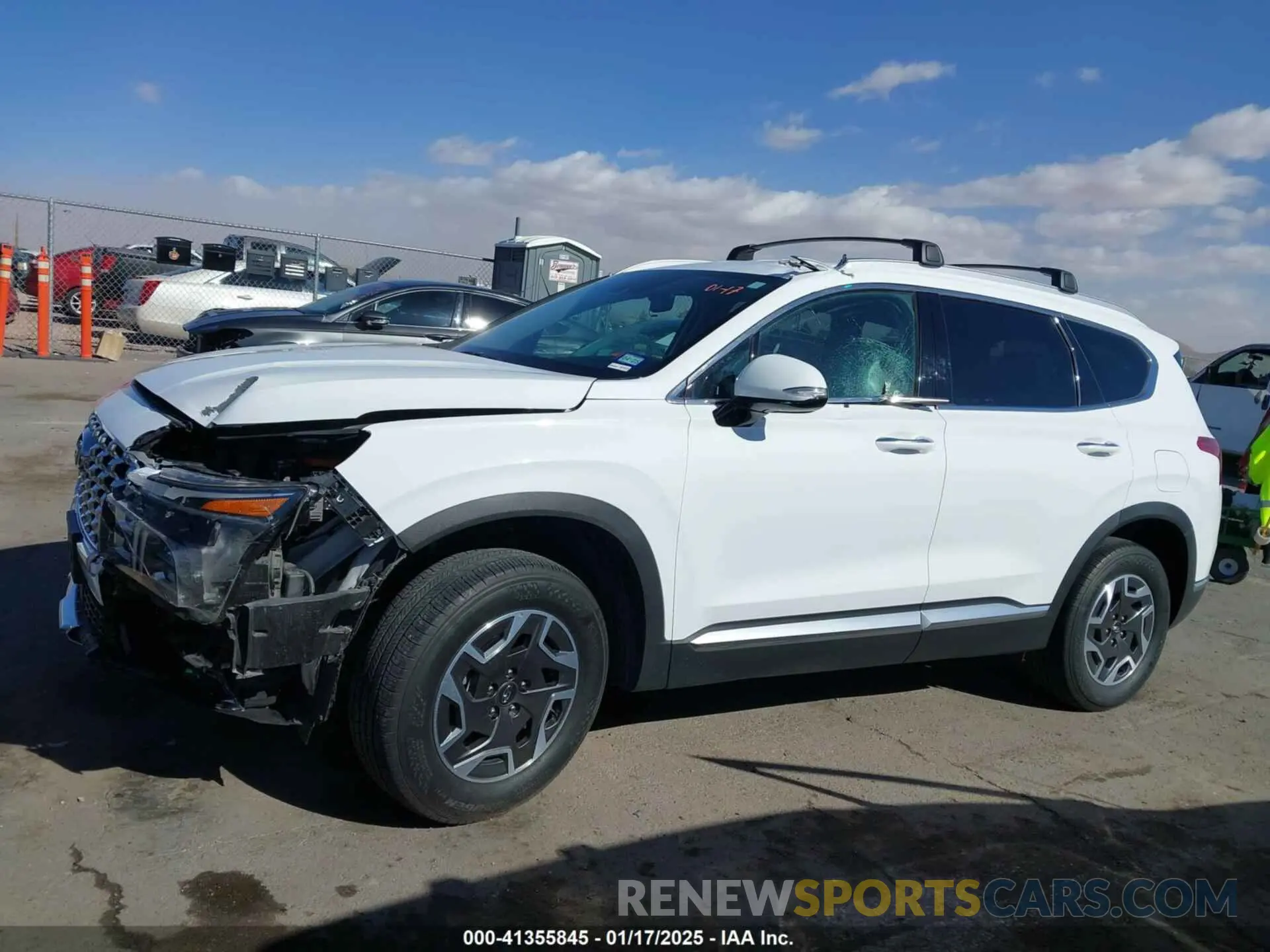 14 Photograph of a damaged car 5NMS2DA16PH001827 HYUNDAI SANTA FE HYBRID 2023