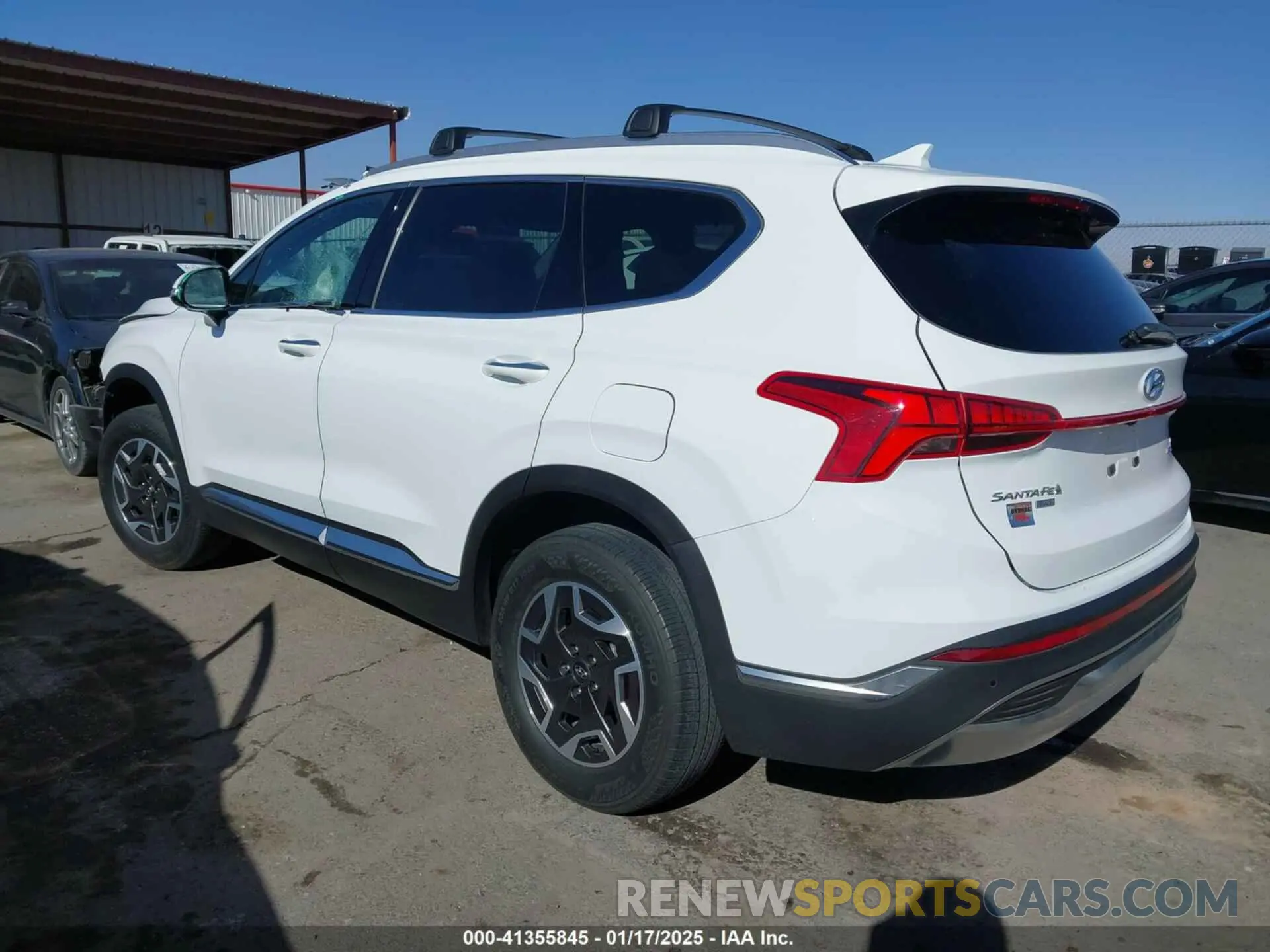 3 Photograph of a damaged car 5NMS2DA16PH001827 HYUNDAI SANTA FE HYBRID 2023