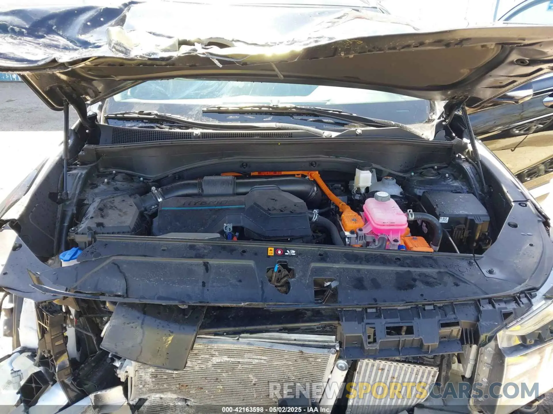 10 Photograph of a damaged car 5NMS3DA17PH021596 HYUNDAI SANTA FE HYBRID 2023