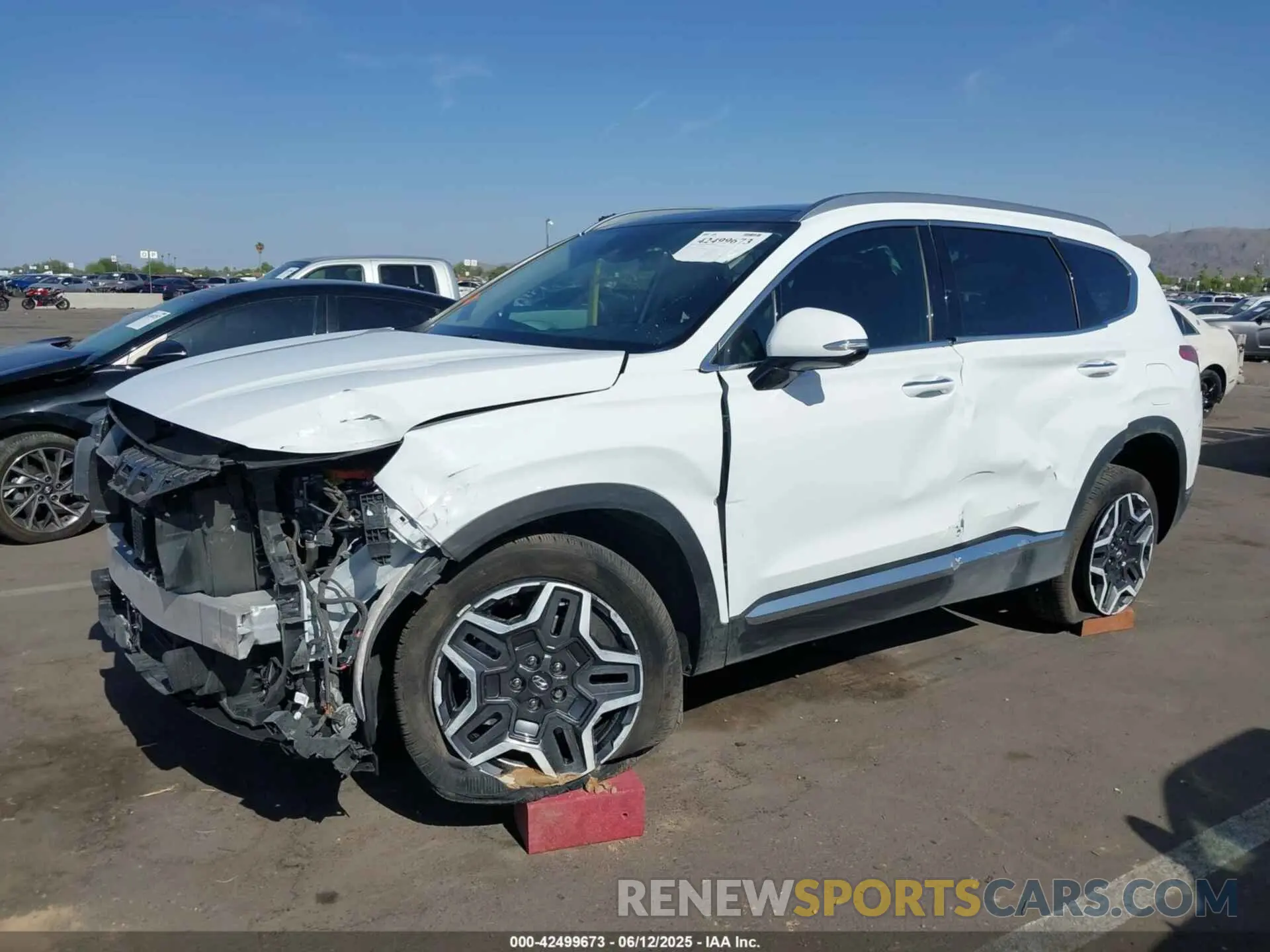 6 Photograph of a damaged car 5NMS3DA19PH018442 HYUNDAI SANTA FE HYBRID 2023