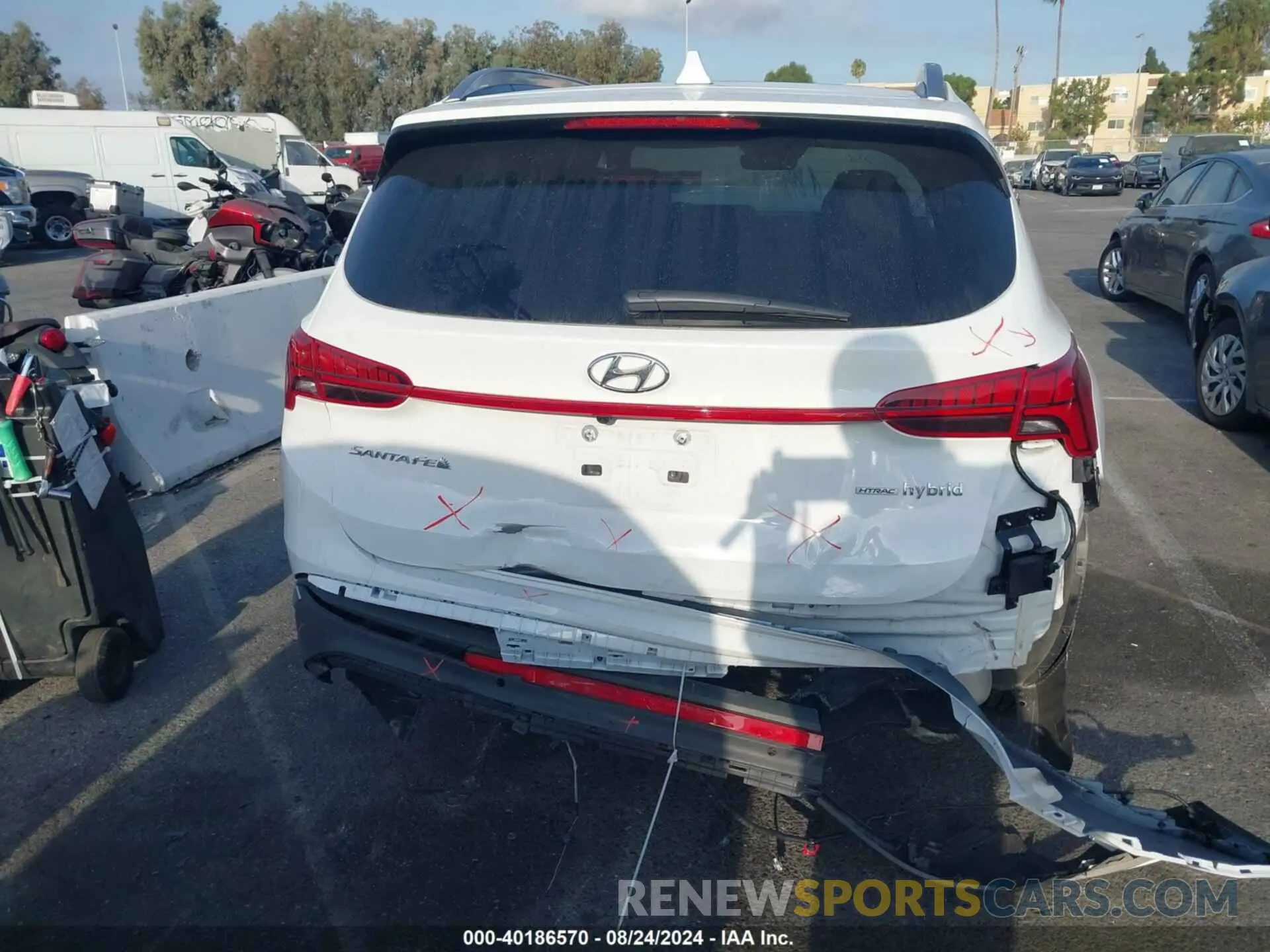 16 Photograph of a damaged car 5NMS5DA10PH002995 HYUNDAI SANTA FE HYBRID 2023