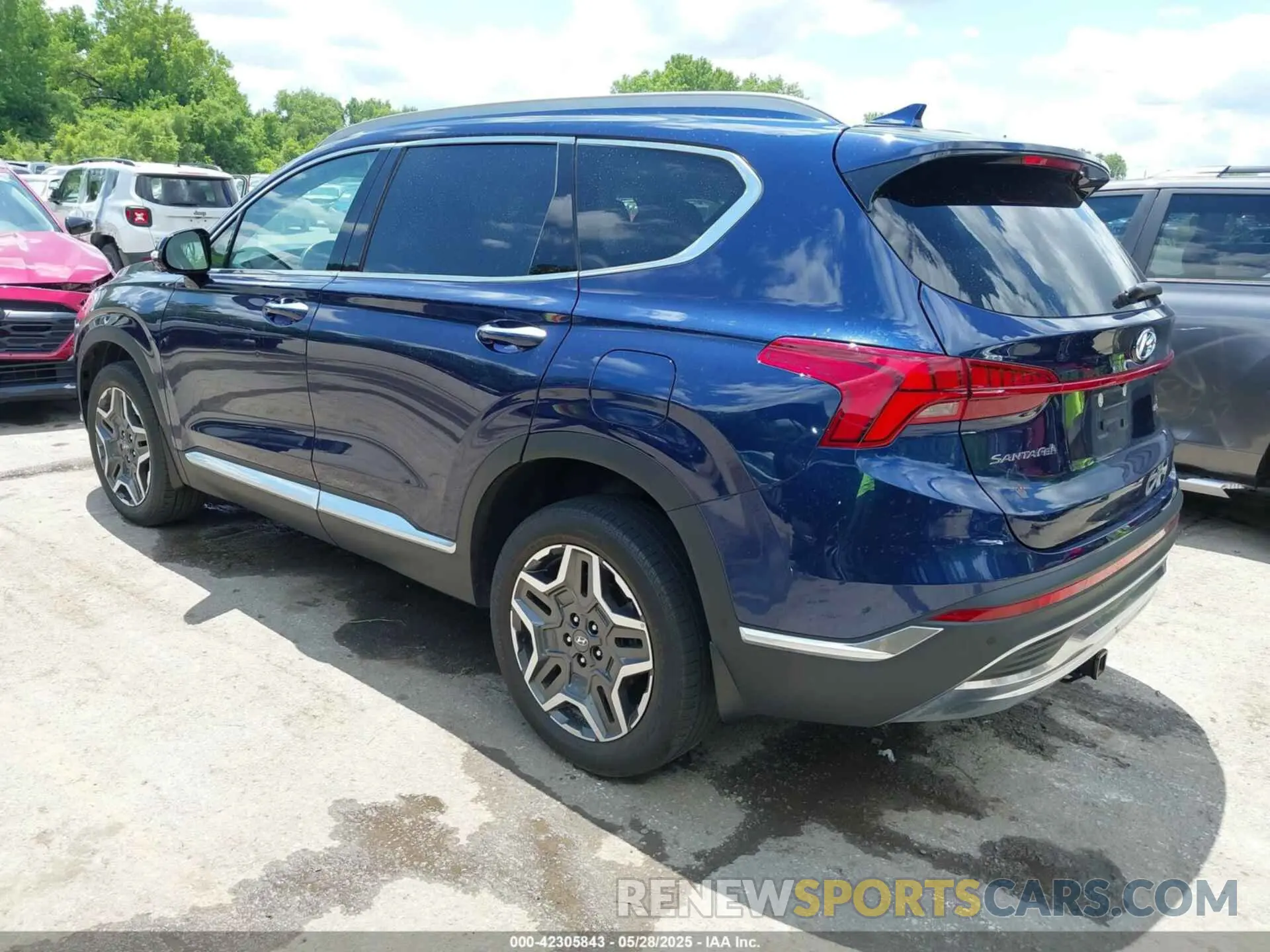 3 Photograph of a damaged car 5NMS5DA10PH011874 HYUNDAI SANTA FE HYBRID 2023