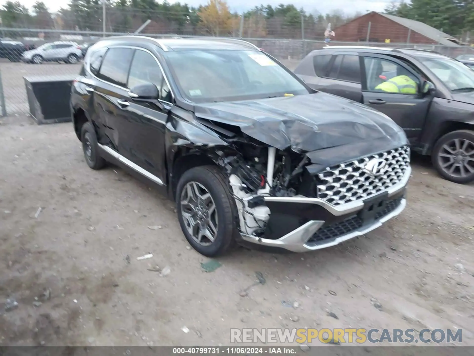 1 Photograph of a damaged car 5NMS5DA1XPH013762 HYUNDAI SANTA FE HYBRID 2023
