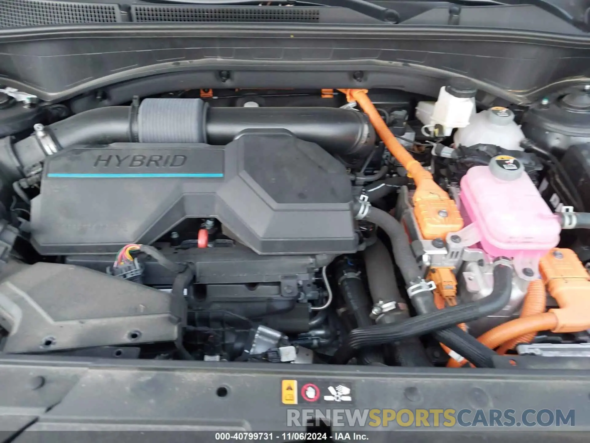 10 Photograph of a damaged car 5NMS5DA1XPH013762 HYUNDAI SANTA FE HYBRID 2023