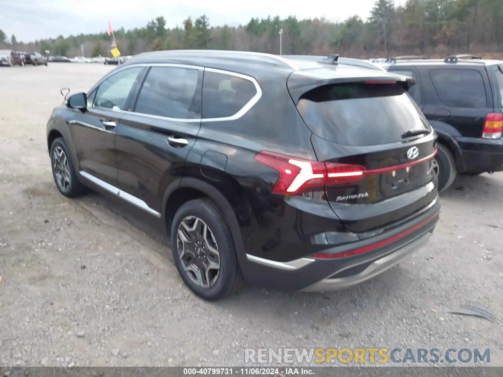 3 Photograph of a damaged car 5NMS5DA1XPH013762 HYUNDAI SANTA FE HYBRID 2023
