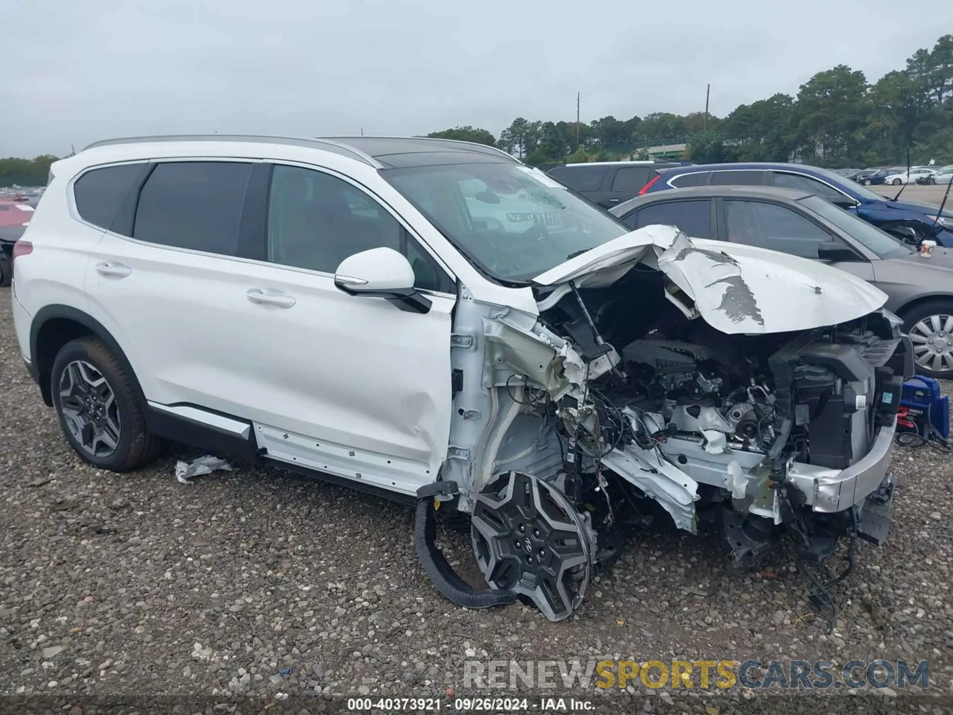 1 Photograph of a damaged car 5NMS5DA1XPH020405 HYUNDAI SANTA FE HYBRID 2023