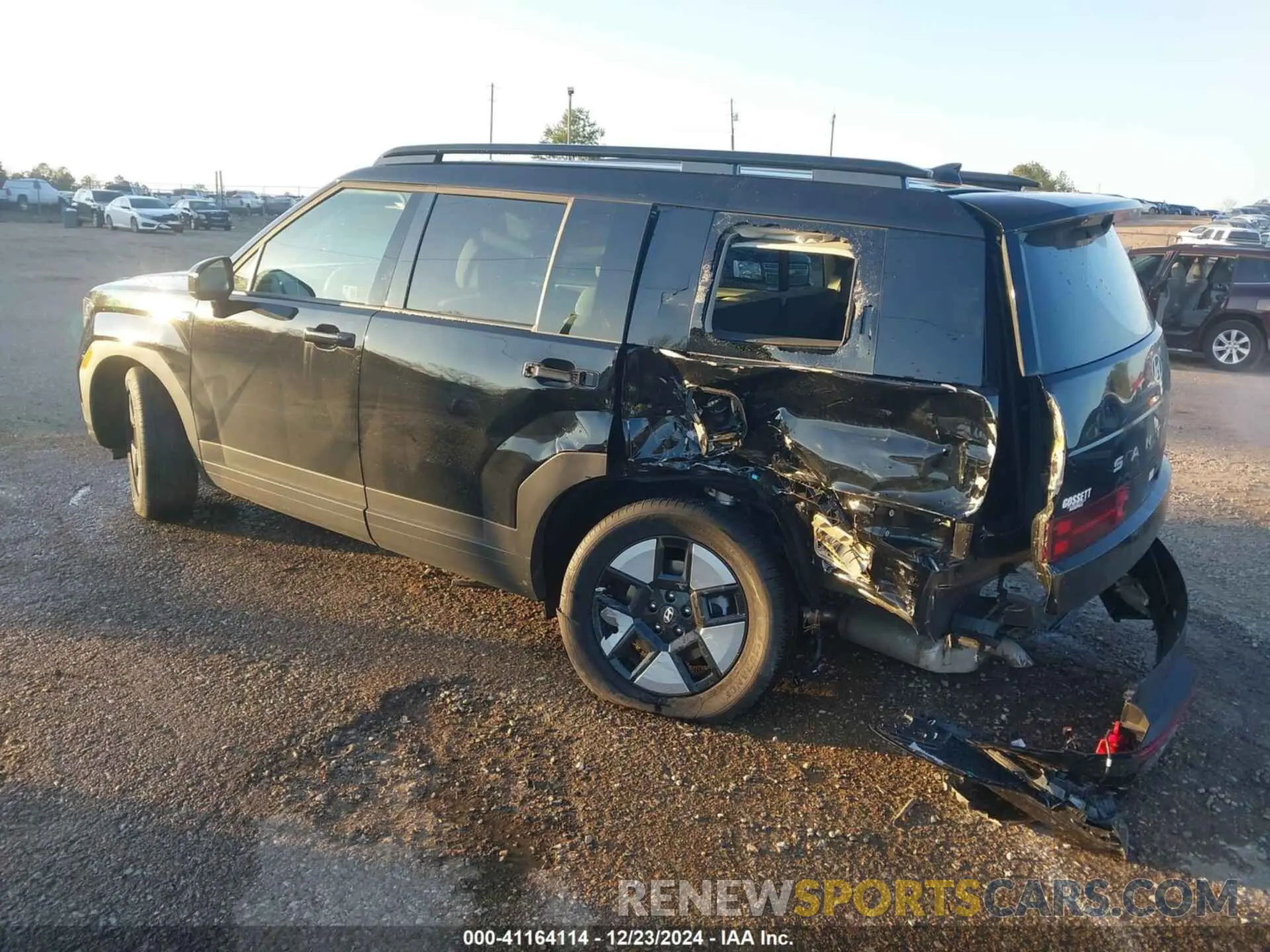 3 Photograph of a damaged car 5NMP2DG13RH010145 HYUNDAI SANTA FE HYBRID 2024