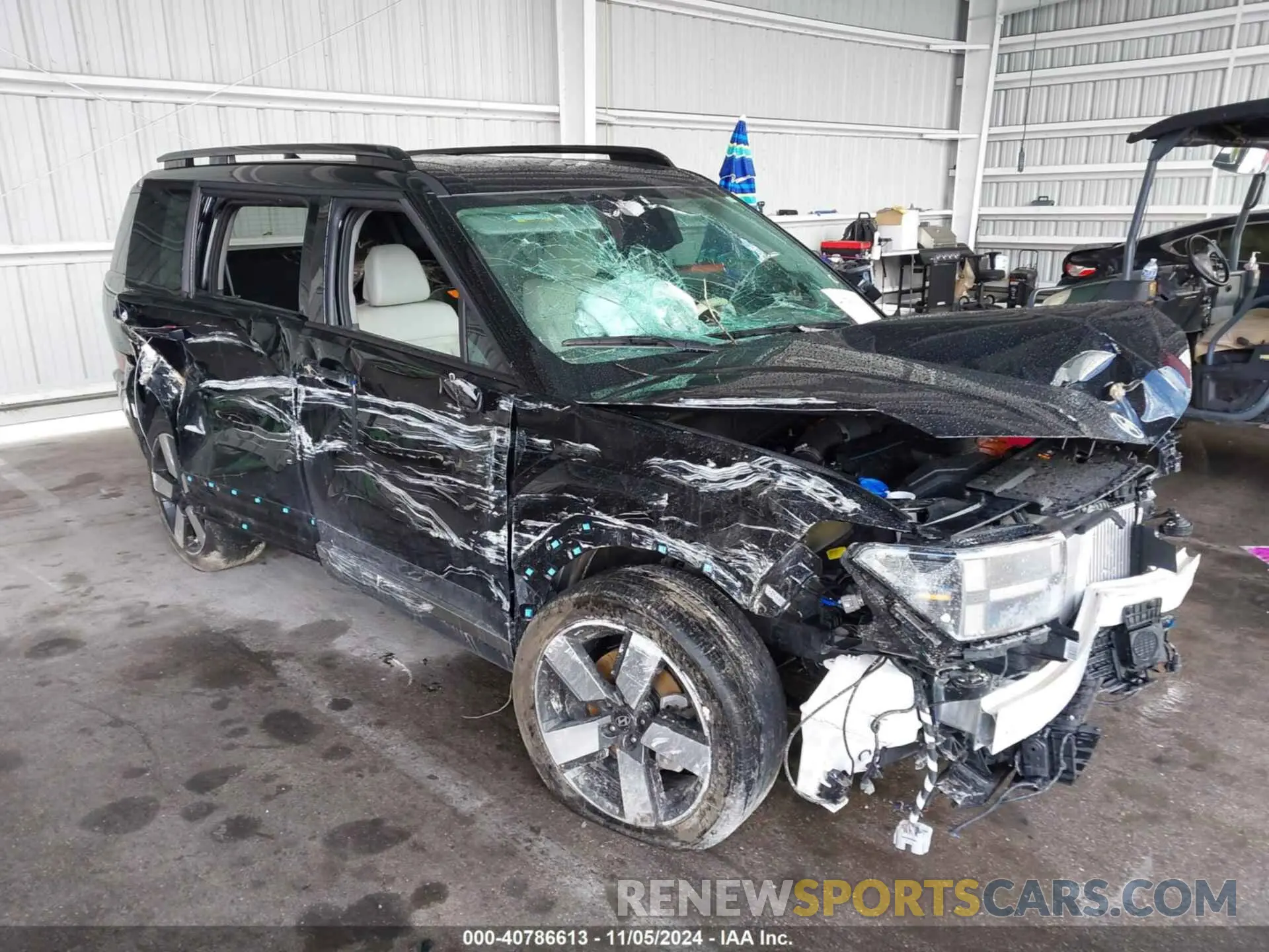 1 Photograph of a damaged car 5NMP34G17RH005298 HYUNDAI SANTA FE HYBRID 2024