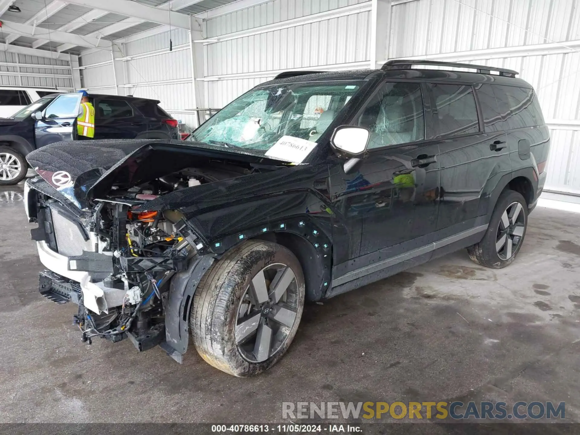 2 Photograph of a damaged car 5NMP34G17RH005298 HYUNDAI SANTA FE HYBRID 2024