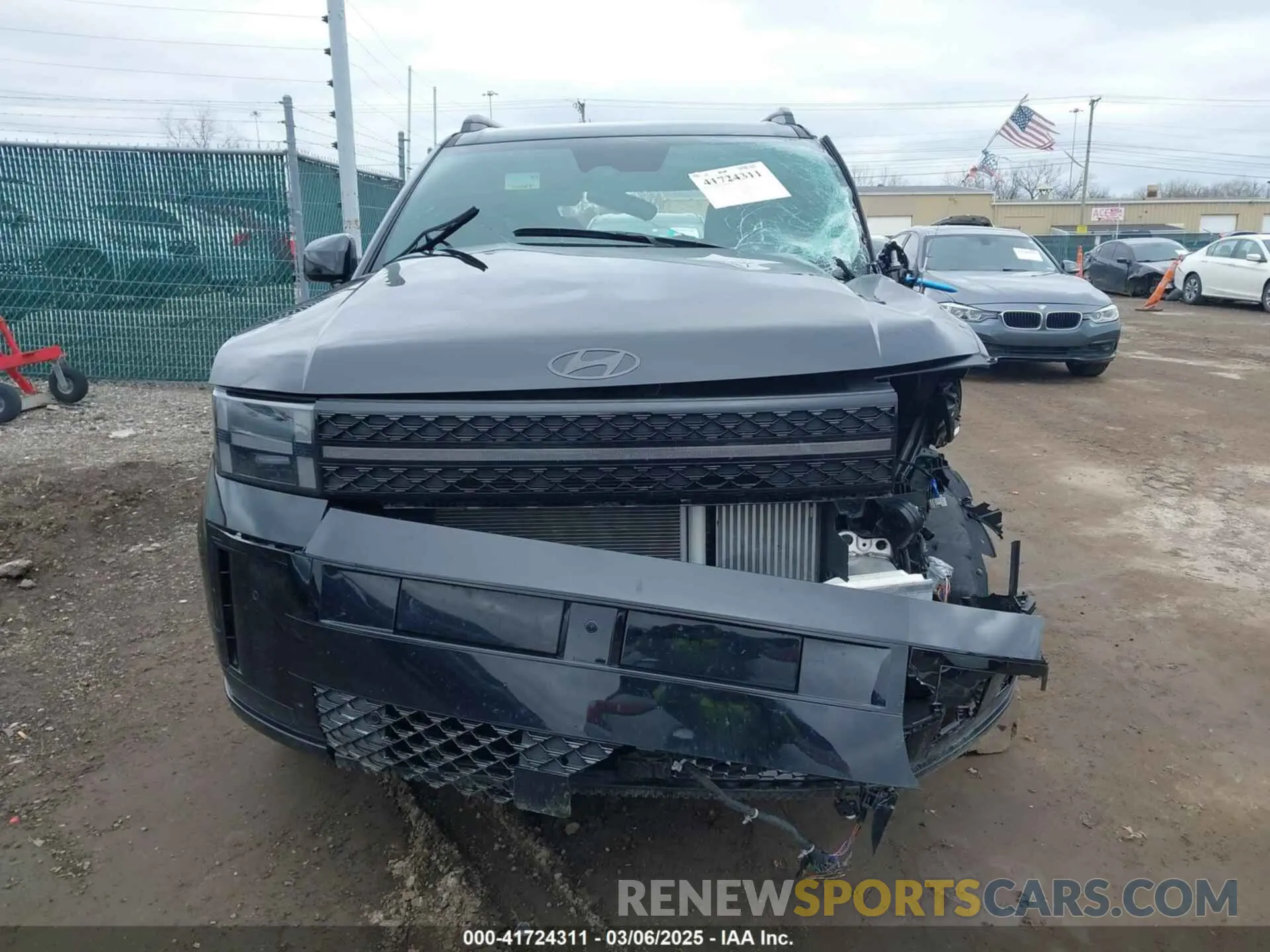 13 Photograph of a damaged car 5NMP5DG12RH000262 HYUNDAI SANTA FE HYBRID 2024
