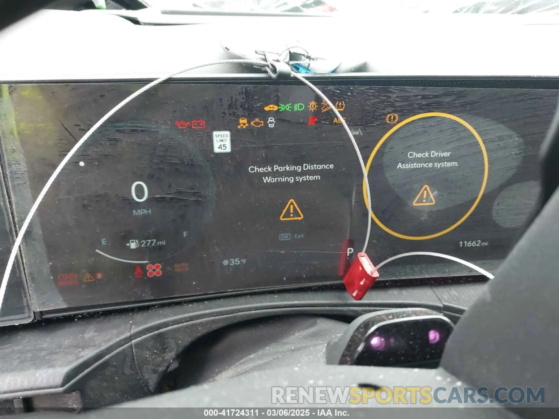 7 Photograph of a damaged car 5NMP5DG12RH000262 HYUNDAI SANTA FE HYBRID 2024