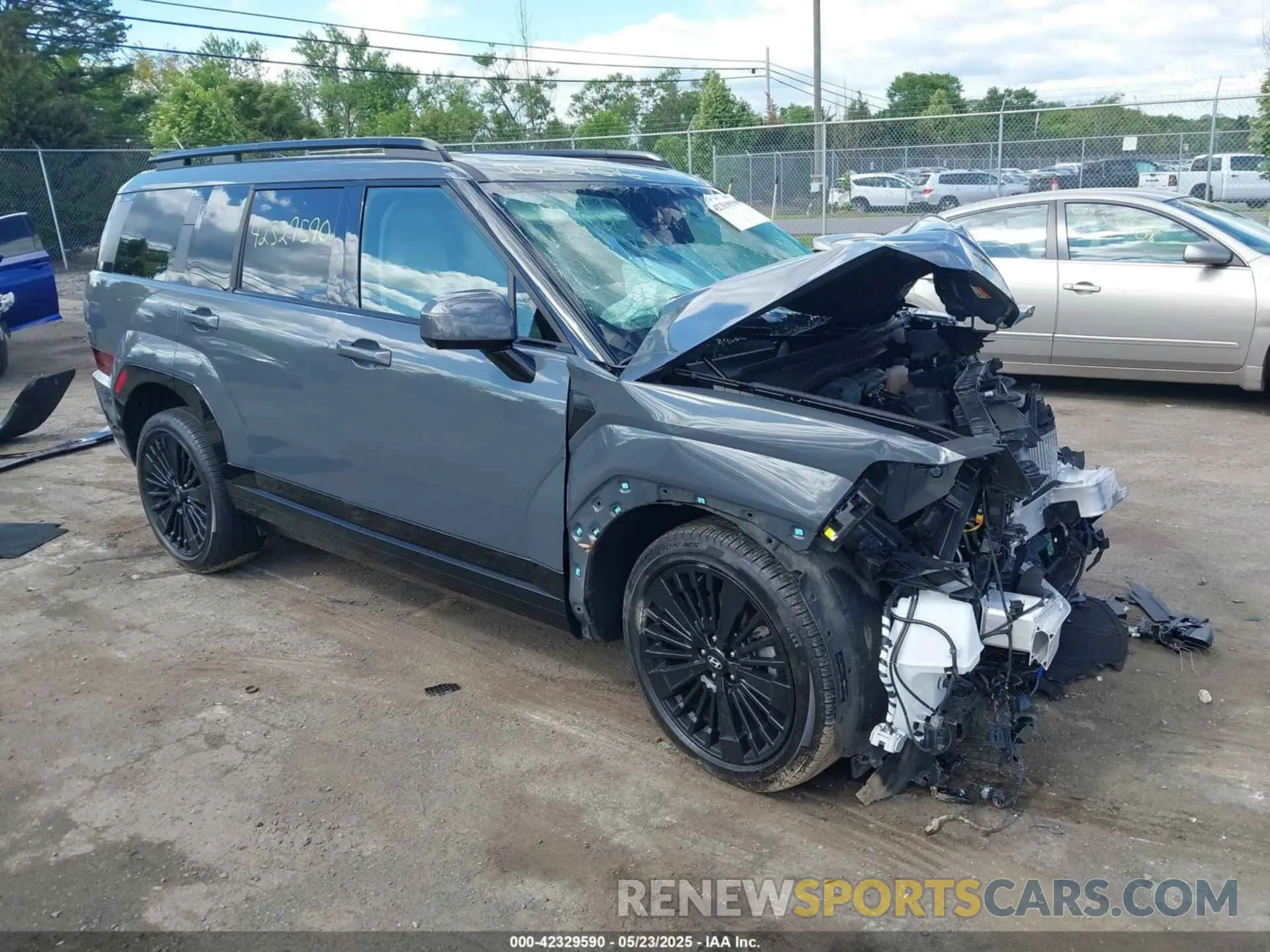 1 Photograph of a damaged car 5NMP5DG18RH008382 HYUNDAI SANTA FE HYBRID 2024