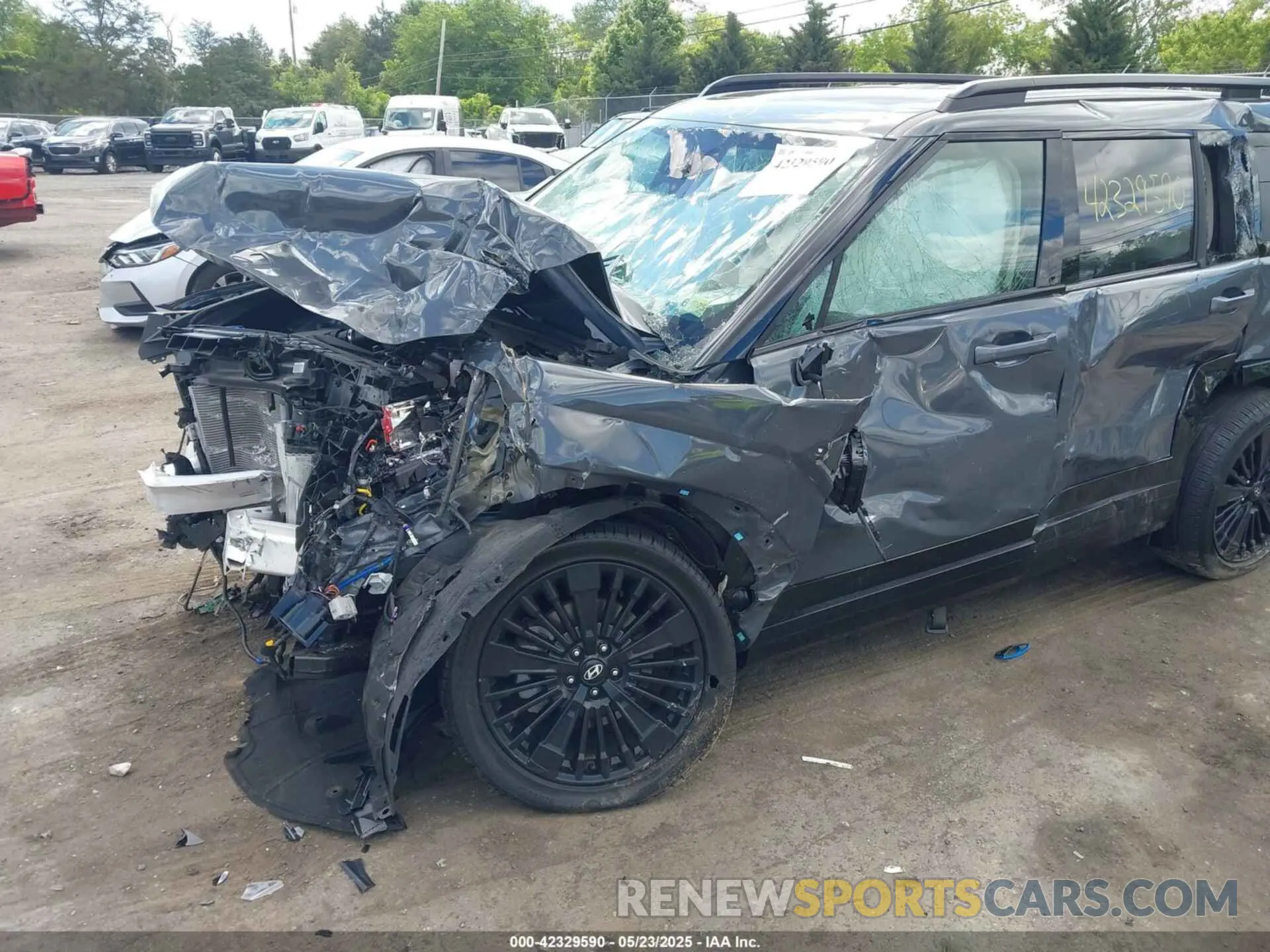 6 Photograph of a damaged car 5NMP5DG18RH008382 HYUNDAI SANTA FE HYBRID 2024