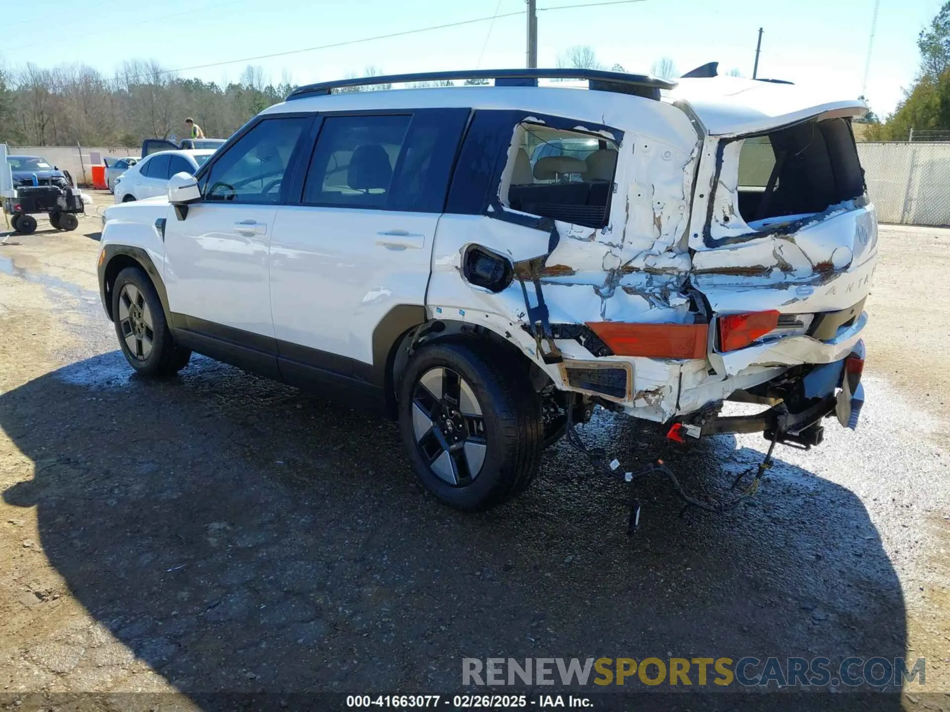 3 Photograph of a damaged car 5NMP24G12SH022695 HYUNDAI SANTA FE HYBRID 2025
