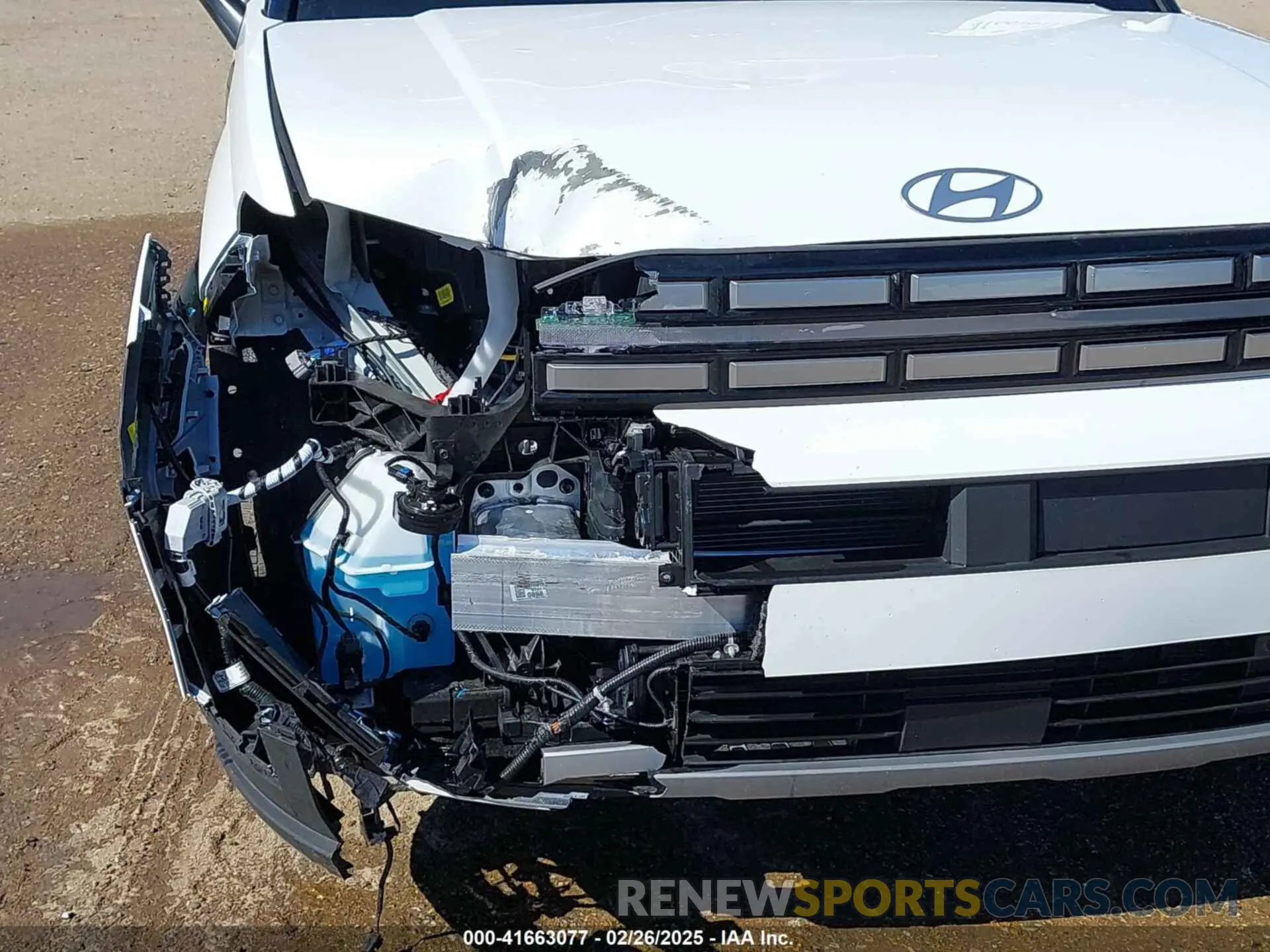 6 Photograph of a damaged car 5NMP24G12SH022695 HYUNDAI SANTA FE HYBRID 2025