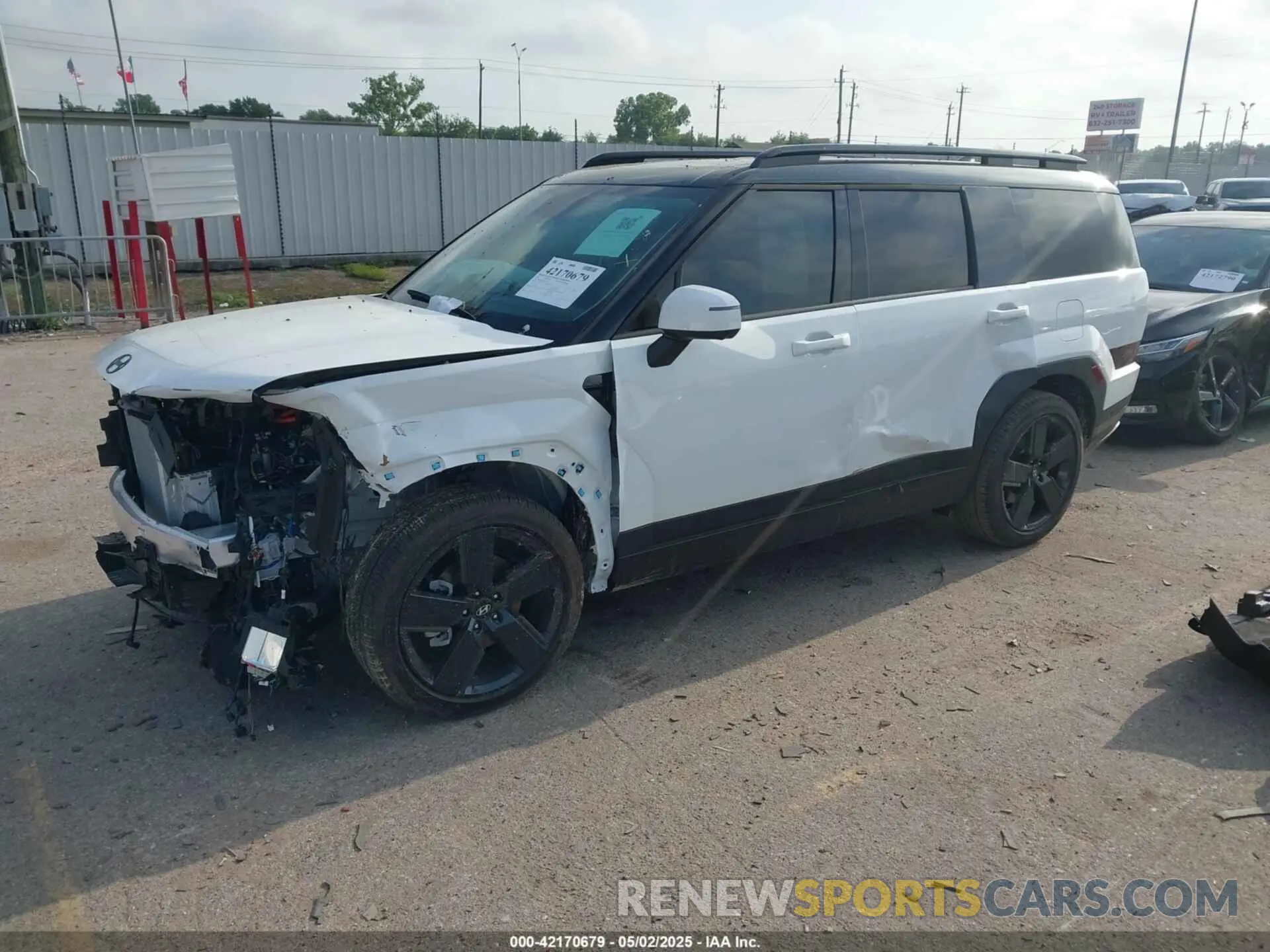 2 Photograph of a damaged car 5NMP34G19SH042097 HYUNDAI SANTA FE HYBRID 2025