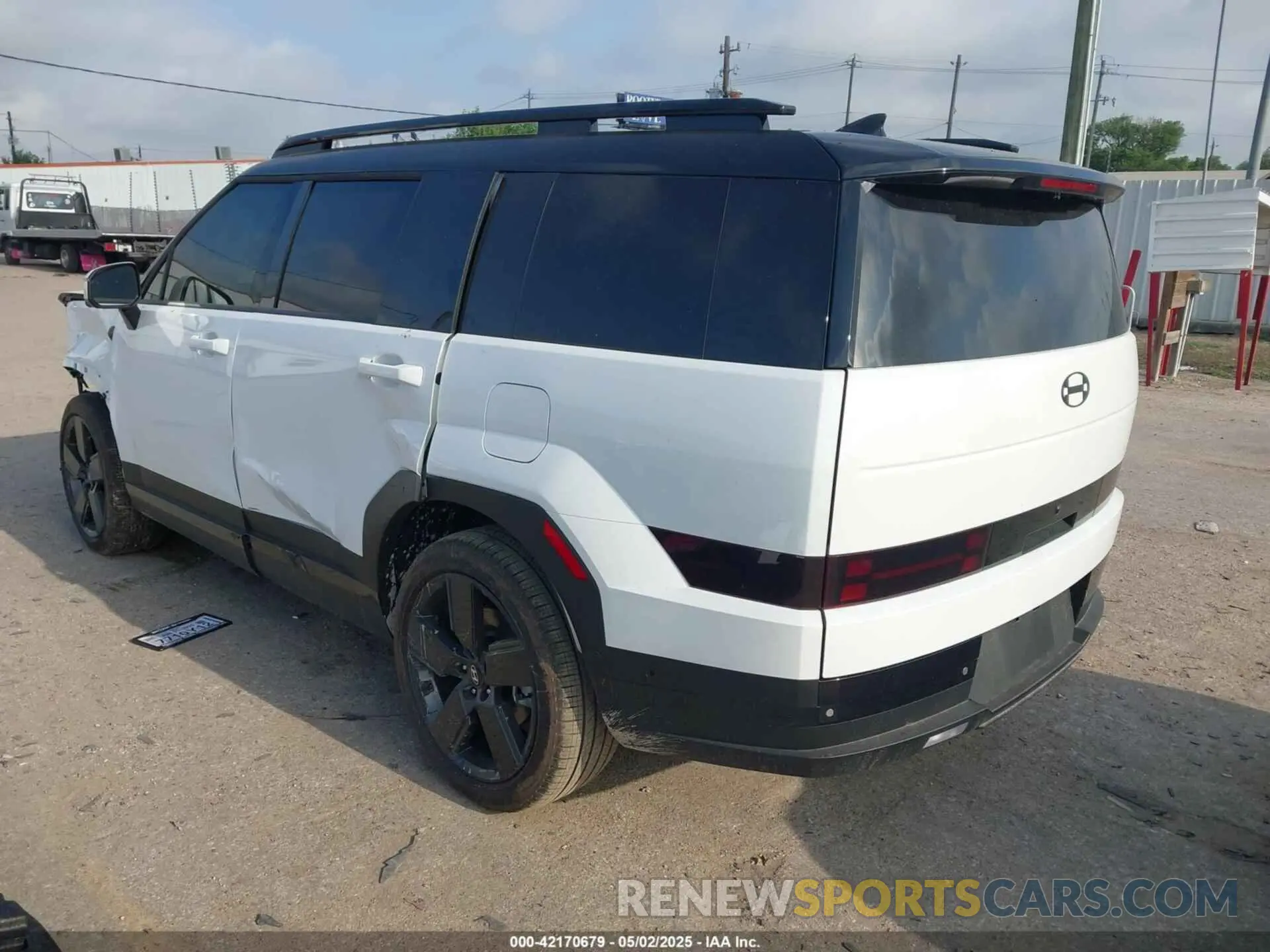 3 Photograph of a damaged car 5NMP34G19SH042097 HYUNDAI SANTA FE HYBRID 2025
