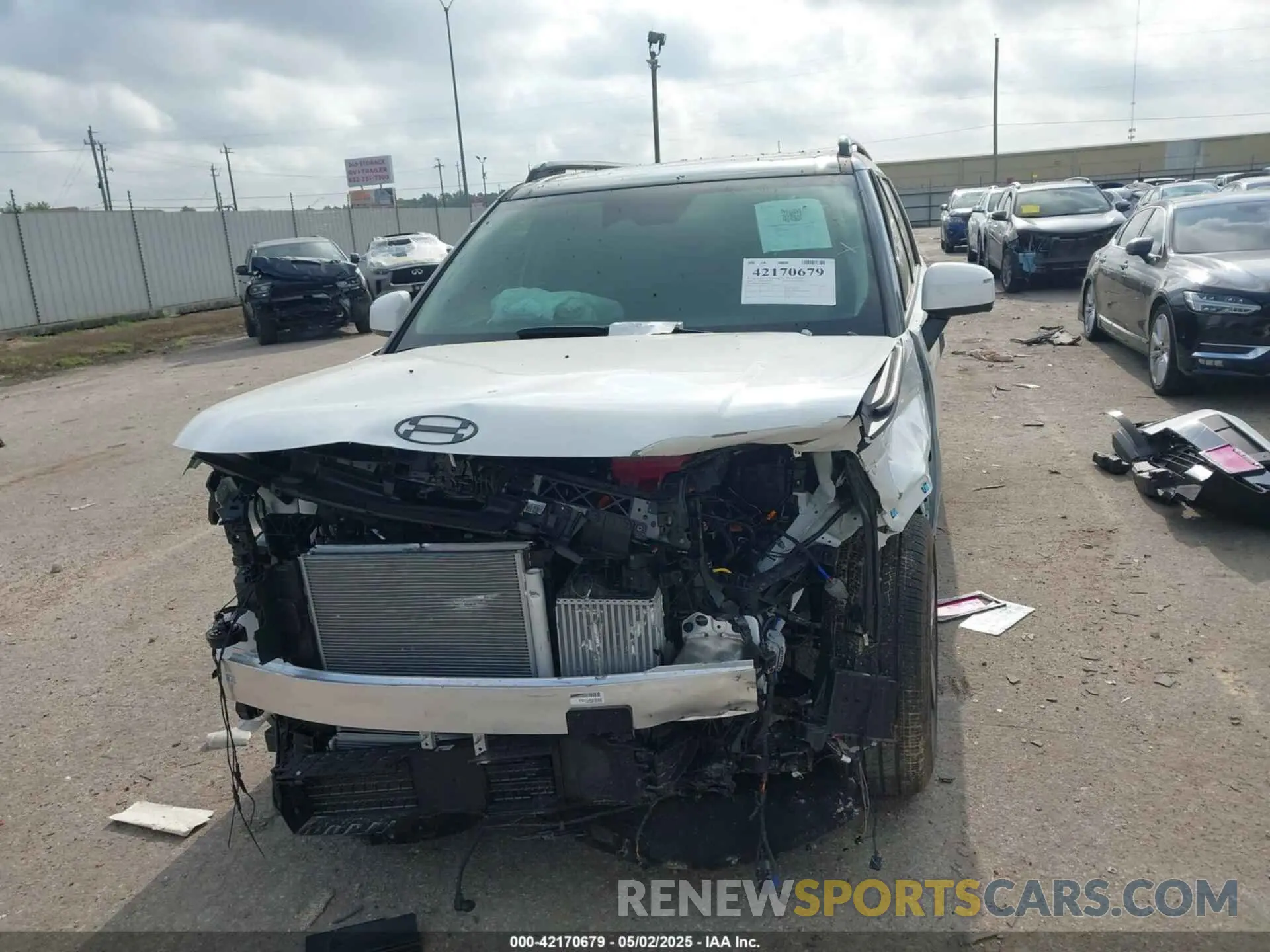 6 Photograph of a damaged car 5NMP34G19SH042097 HYUNDAI SANTA FE HYBRID 2025