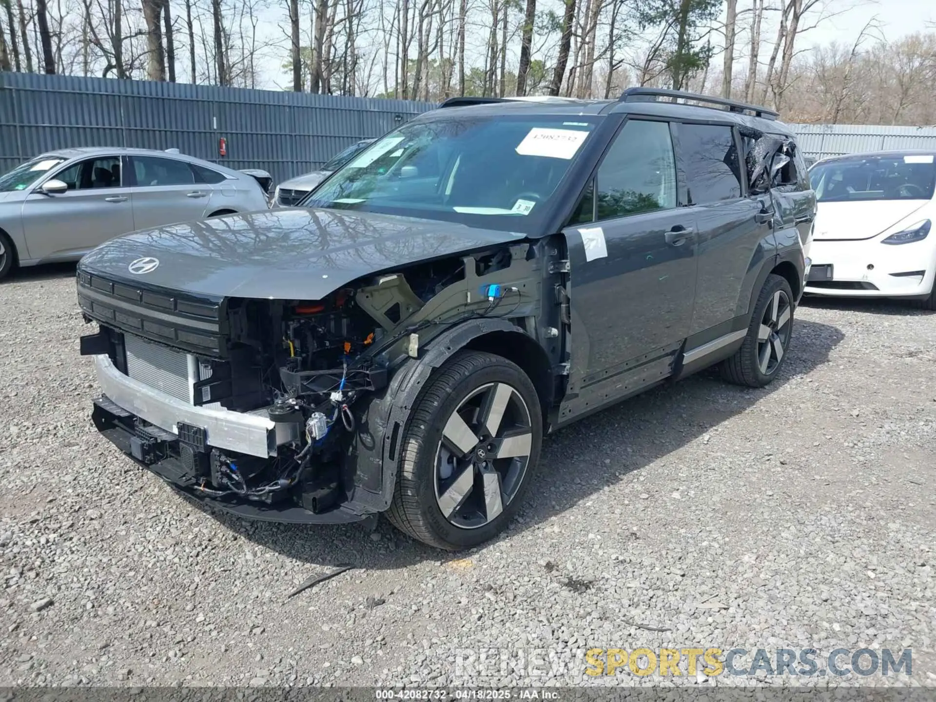2 Photograph of a damaged car 5NMP3DG11SH025844 HYUNDAI SANTA FE HYBRID 2025