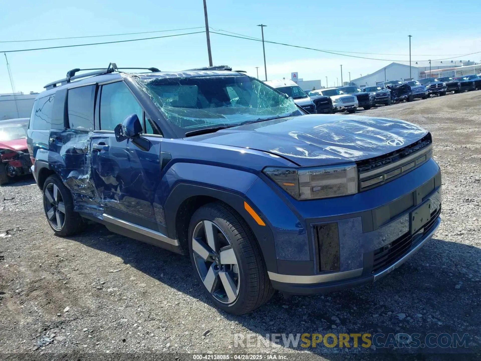 1 Photograph of a damaged car 5NMP3DG1XSH034624 HYUNDAI SANTA FE HYBRID 2025