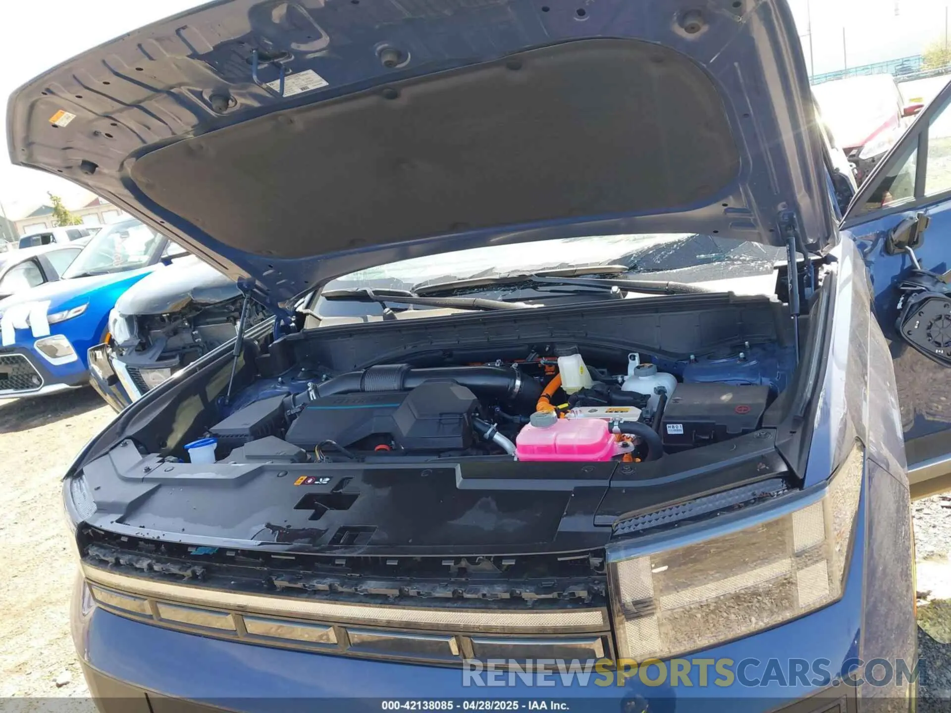 10 Photograph of a damaged car 5NMP3DG1XSH034624 HYUNDAI SANTA FE HYBRID 2025