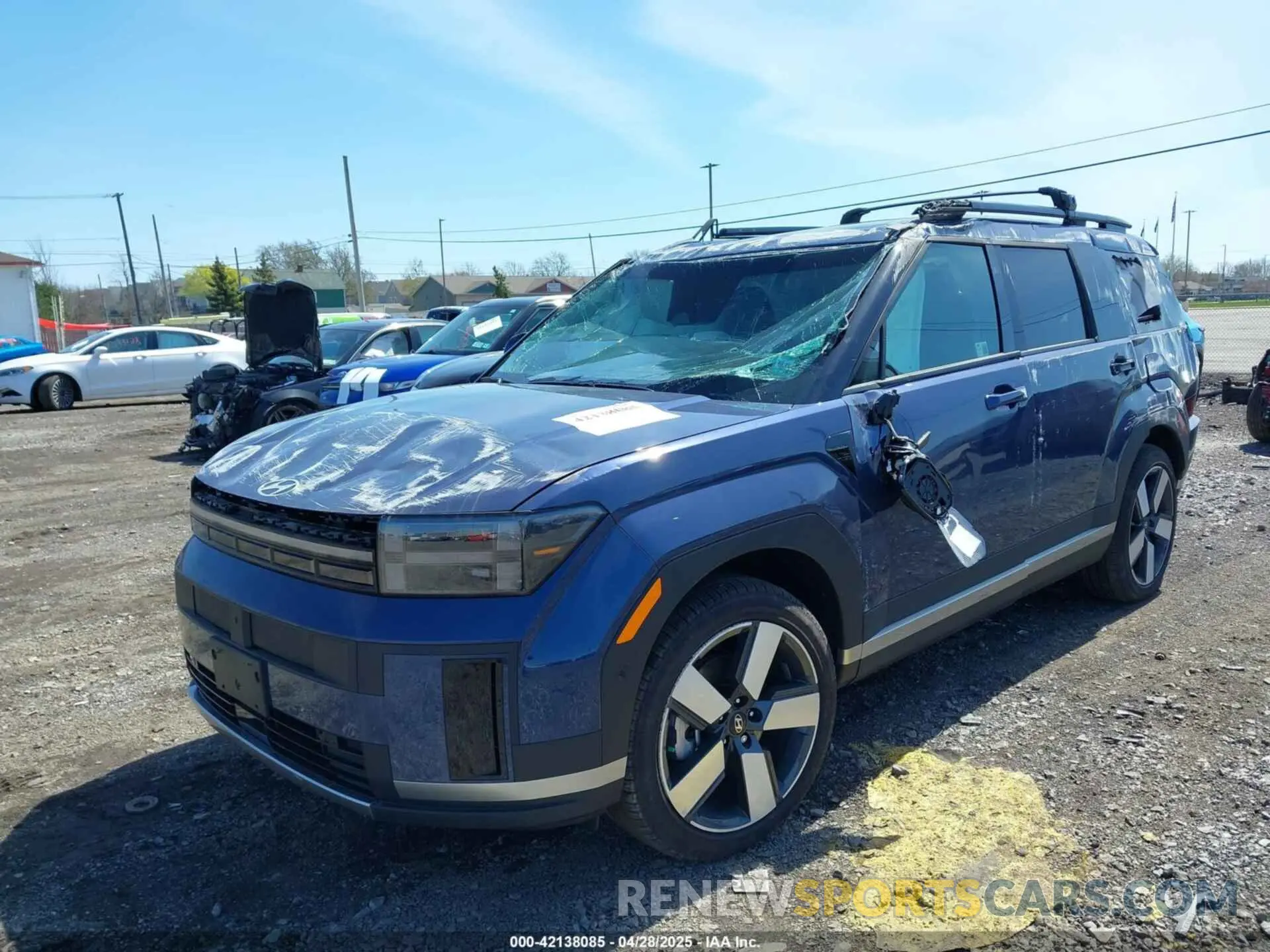 2 Photograph of a damaged car 5NMP3DG1XSH034624 HYUNDAI SANTA FE HYBRID 2025