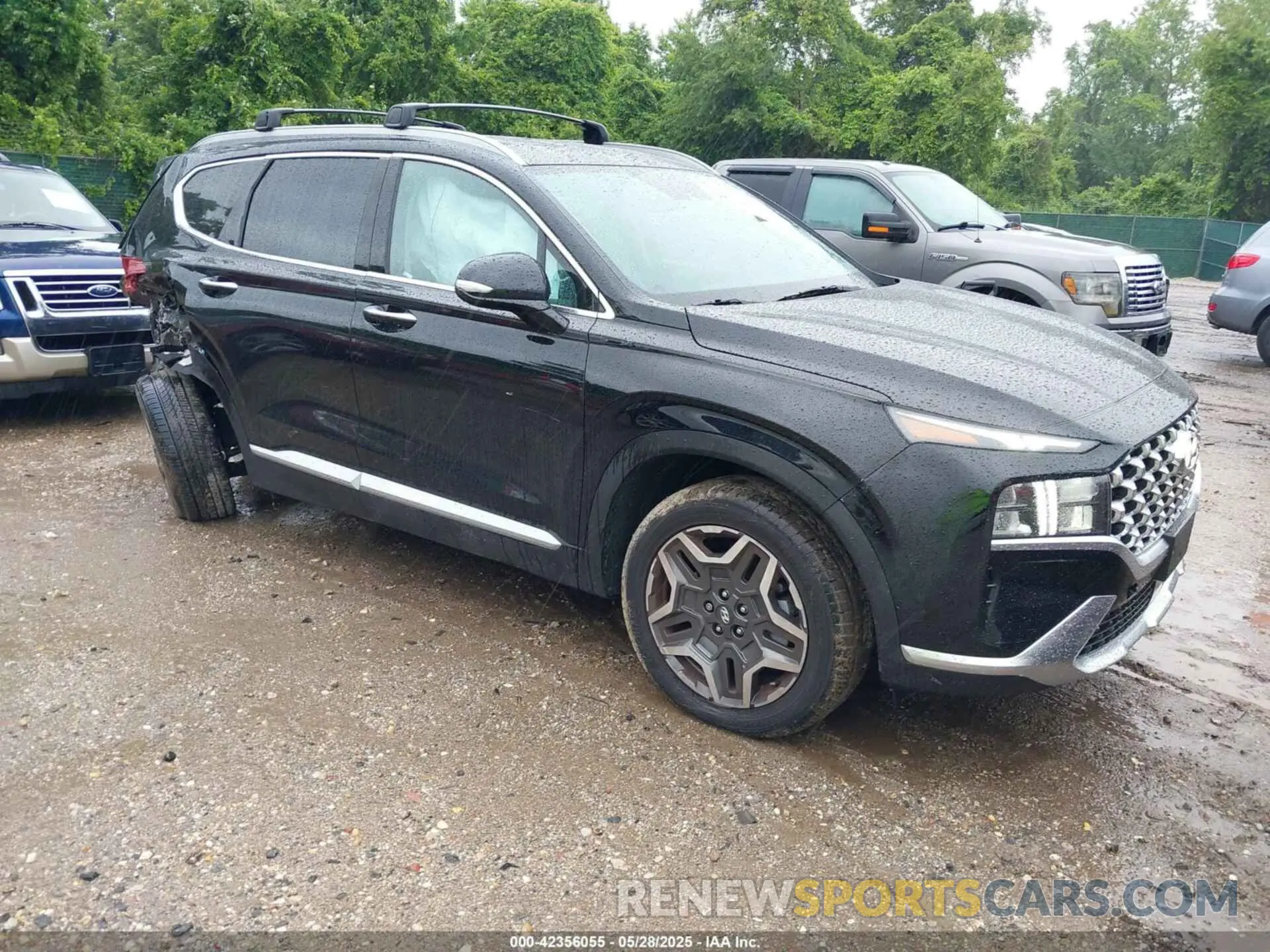 1 Photograph of a damaged car KM8S6DA26NU021316 HYUNDAI SANTA FE PLUG-IN HYBRID 2022