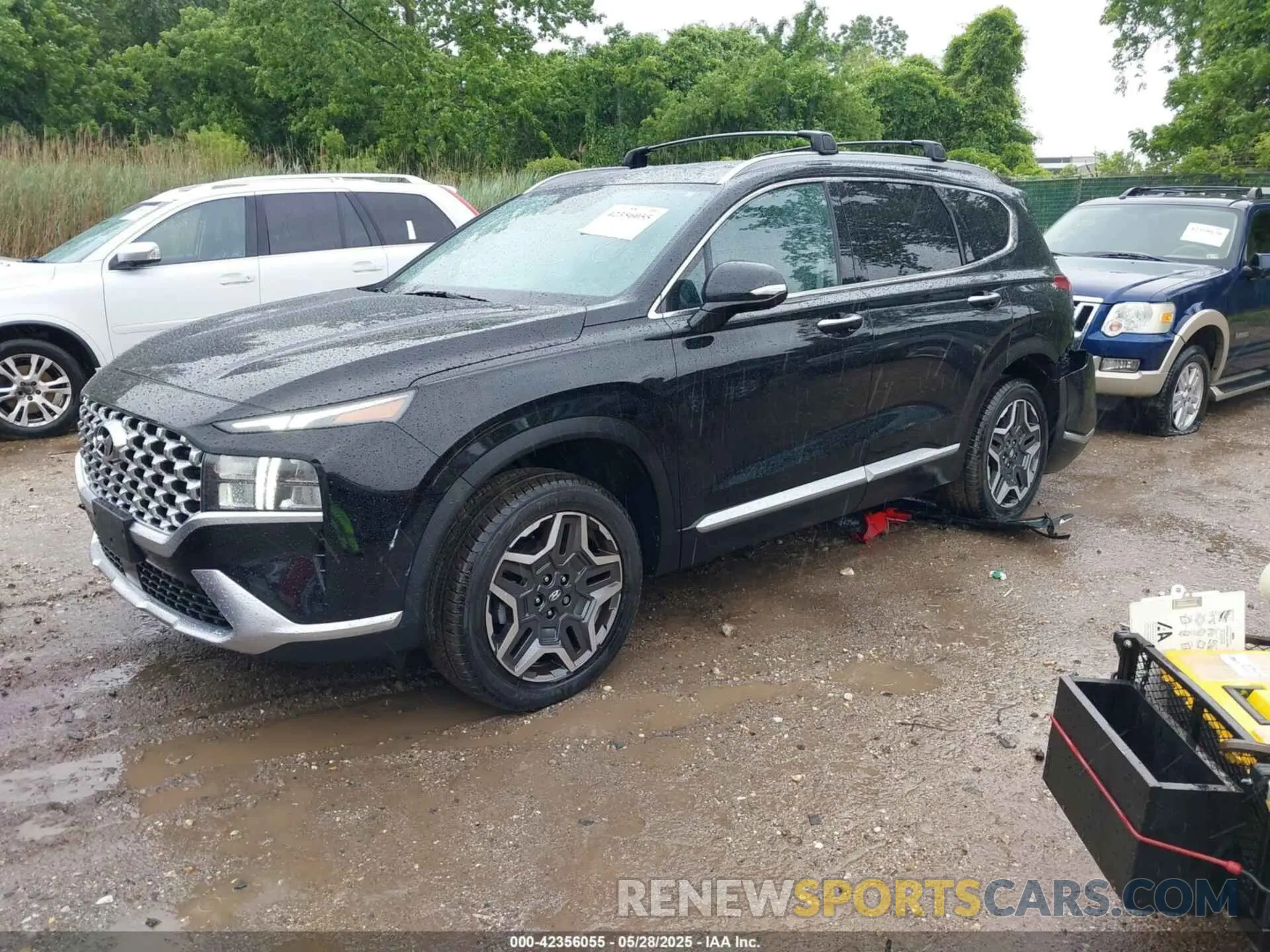 2 Photograph of a damaged car KM8S6DA26NU021316 HYUNDAI SANTA FE PLUG-IN HYBRID 2022