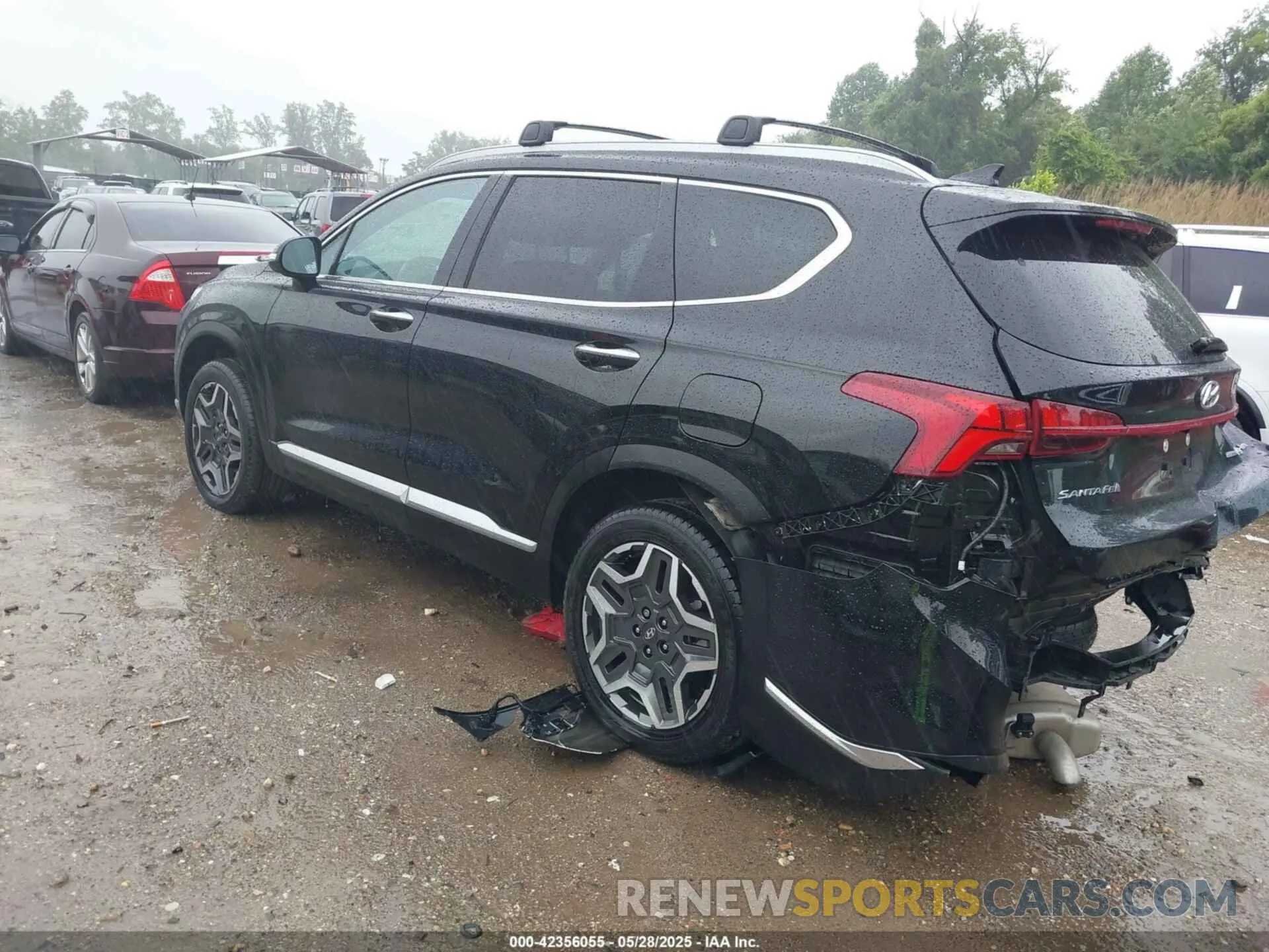 3 Photograph of a damaged car KM8S6DA26NU021316 HYUNDAI SANTA FE PLUG-IN HYBRID 2022