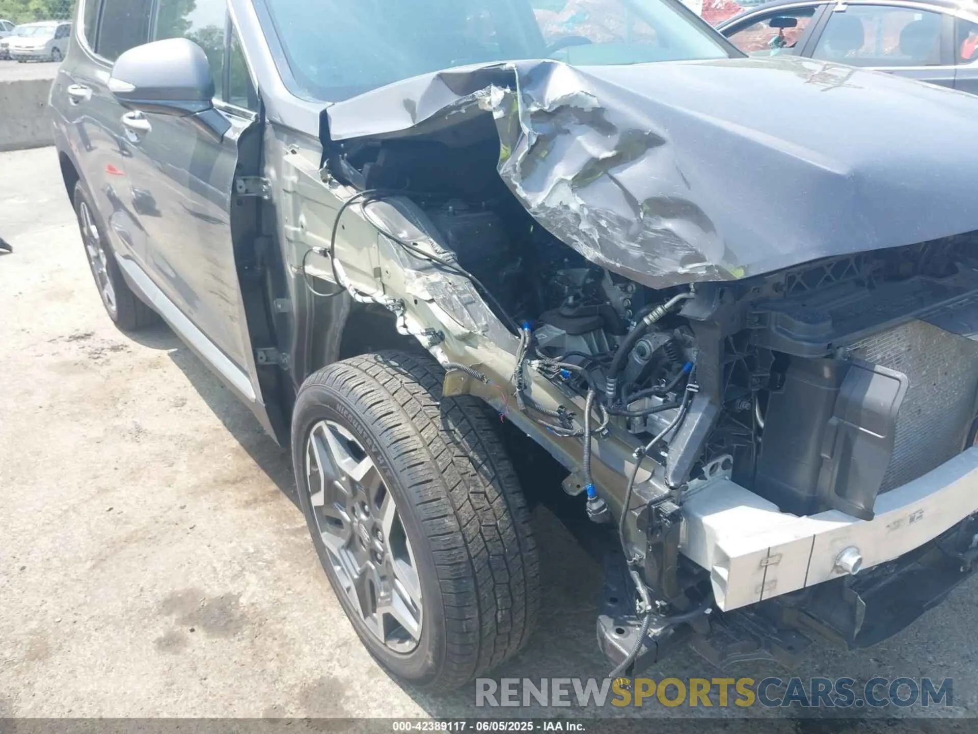6 Photograph of a damaged car KM8S7DA24NU013339 HYUNDAI SANTA FE PLUG-IN HYBRID 2022