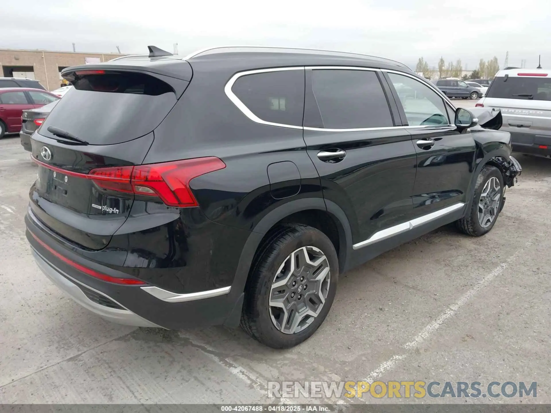 4 Photograph of a damaged car KM8S6DA27PU090230 HYUNDAI SANTA FE PLUG-IN HYBRID 2023