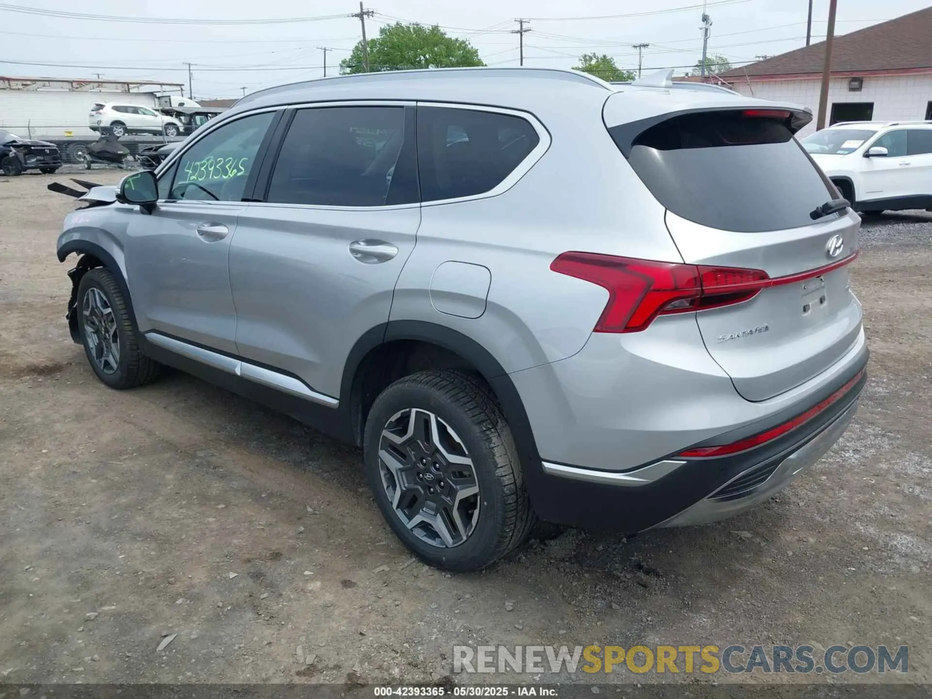 3 Photograph of a damaged car KM8S7DA24PU100080 HYUNDAI SANTA FE PLUG-IN HYBRID 2023