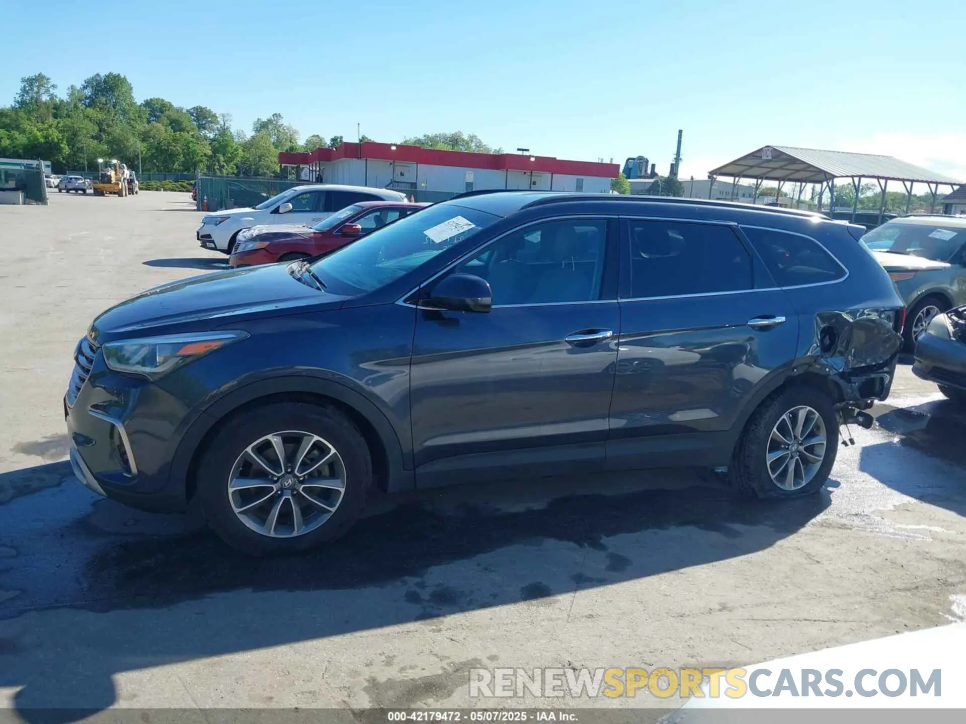 15 Photograph of a damaged car KM8SM4HF3KU303746 HYUNDAI SANTA FE XL 2019